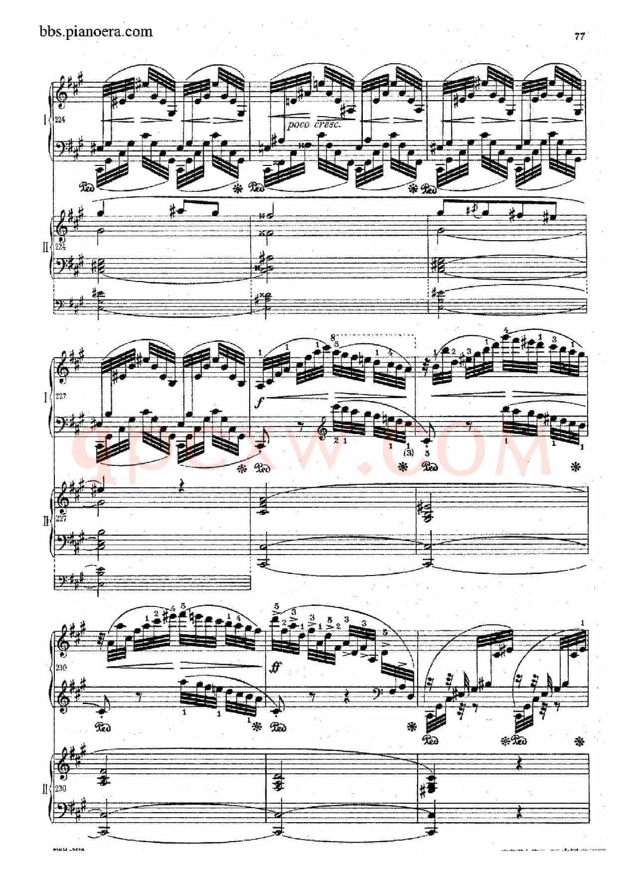 Grand Fantasy on Polish Airs Op.13(华丽的波兰民歌幻想曲·双钢琴版)