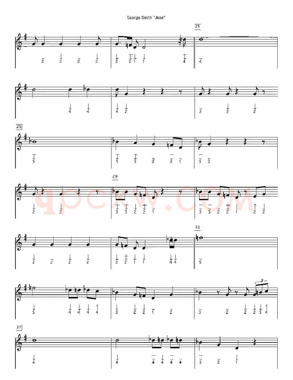 george smith “juke”（布鲁斯）