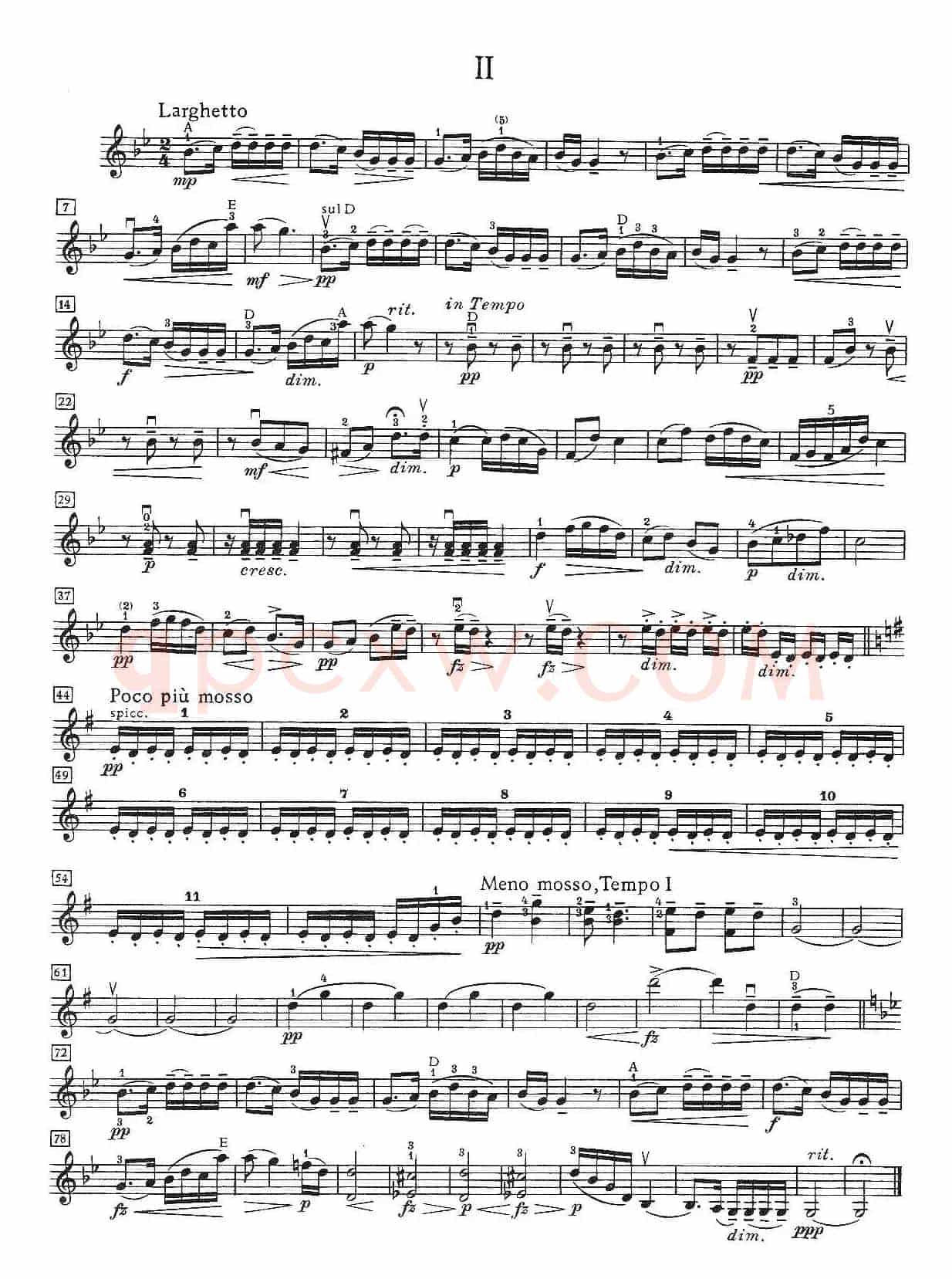 G大调小提琴小奏鸣曲 作品100（Sonatina G Major op.100）