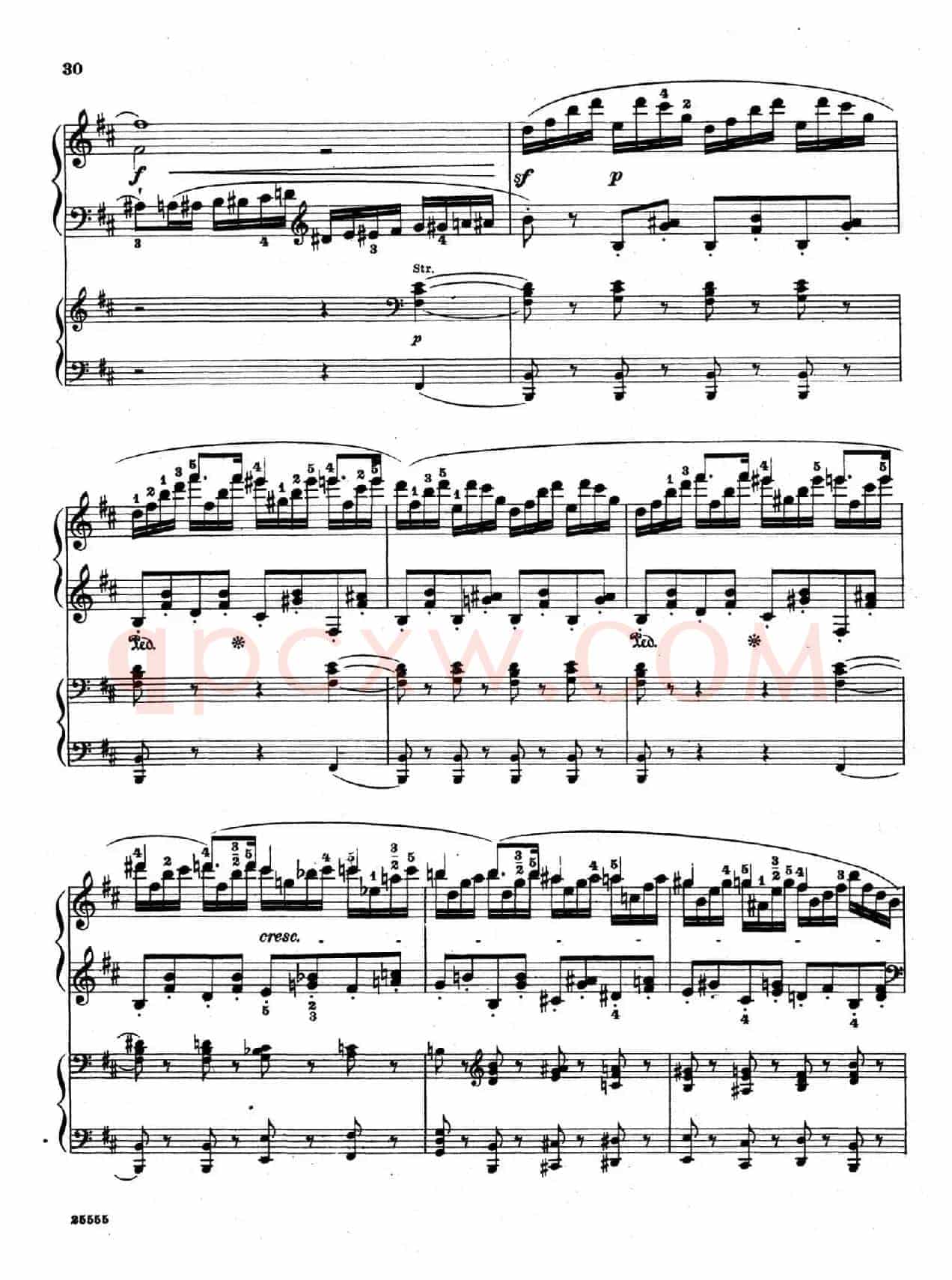 Capriccio Brillante in B Major Op.22(B大调华丽随想曲·双钢琴)