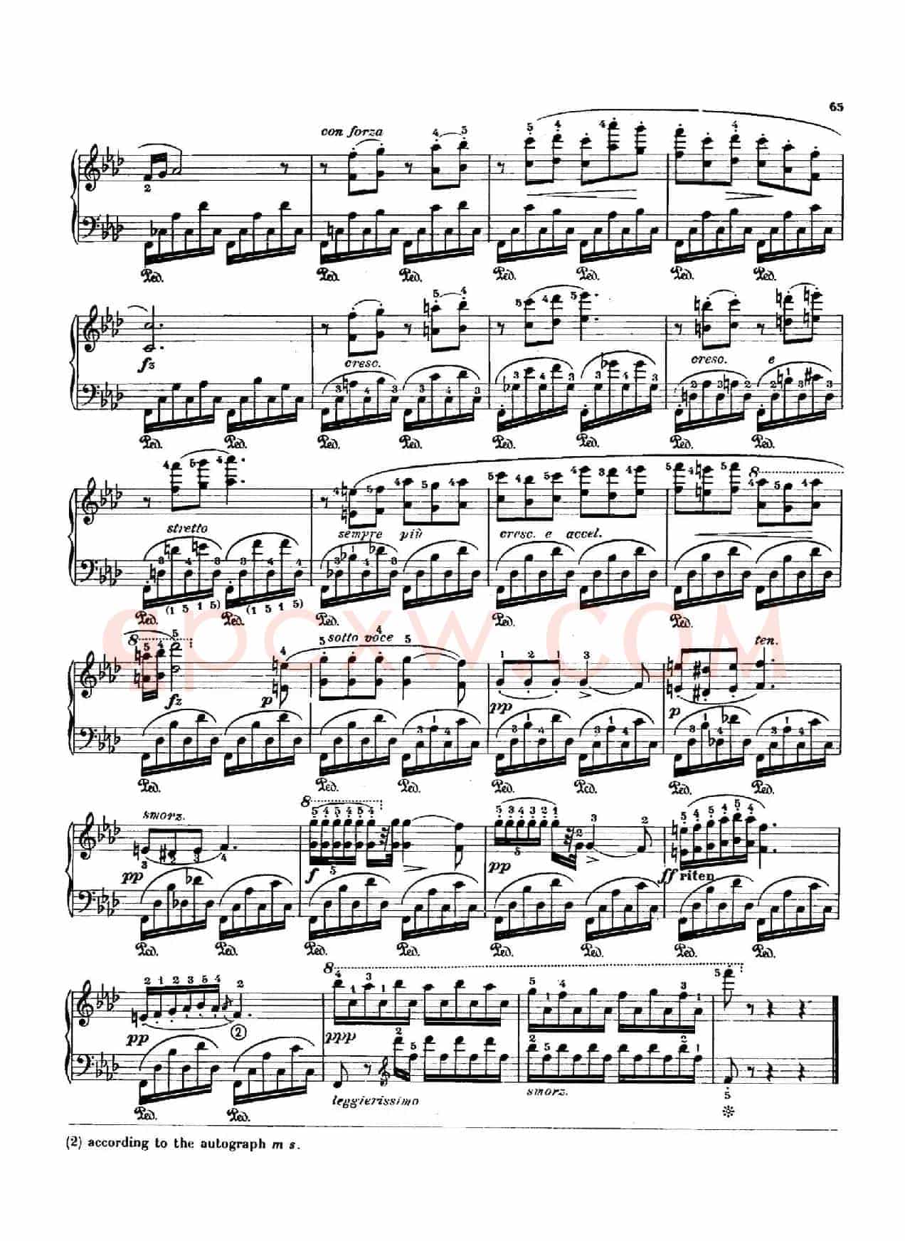 12 Etudes Op.10 柯尔托教学版(12首练习曲·9)