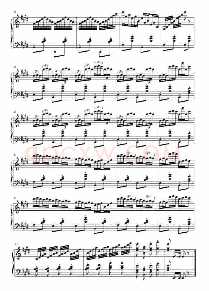 练习曲（梦的世界作曲版）