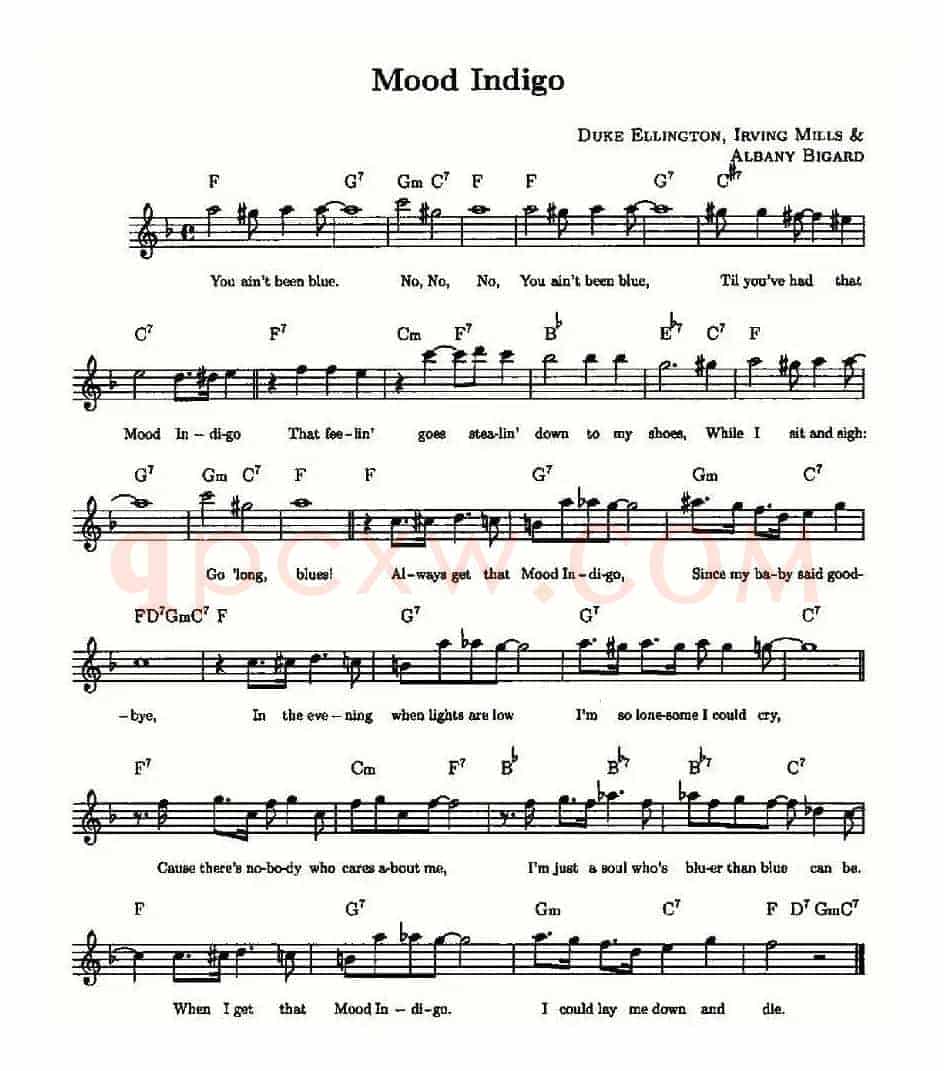 Mood Indigo