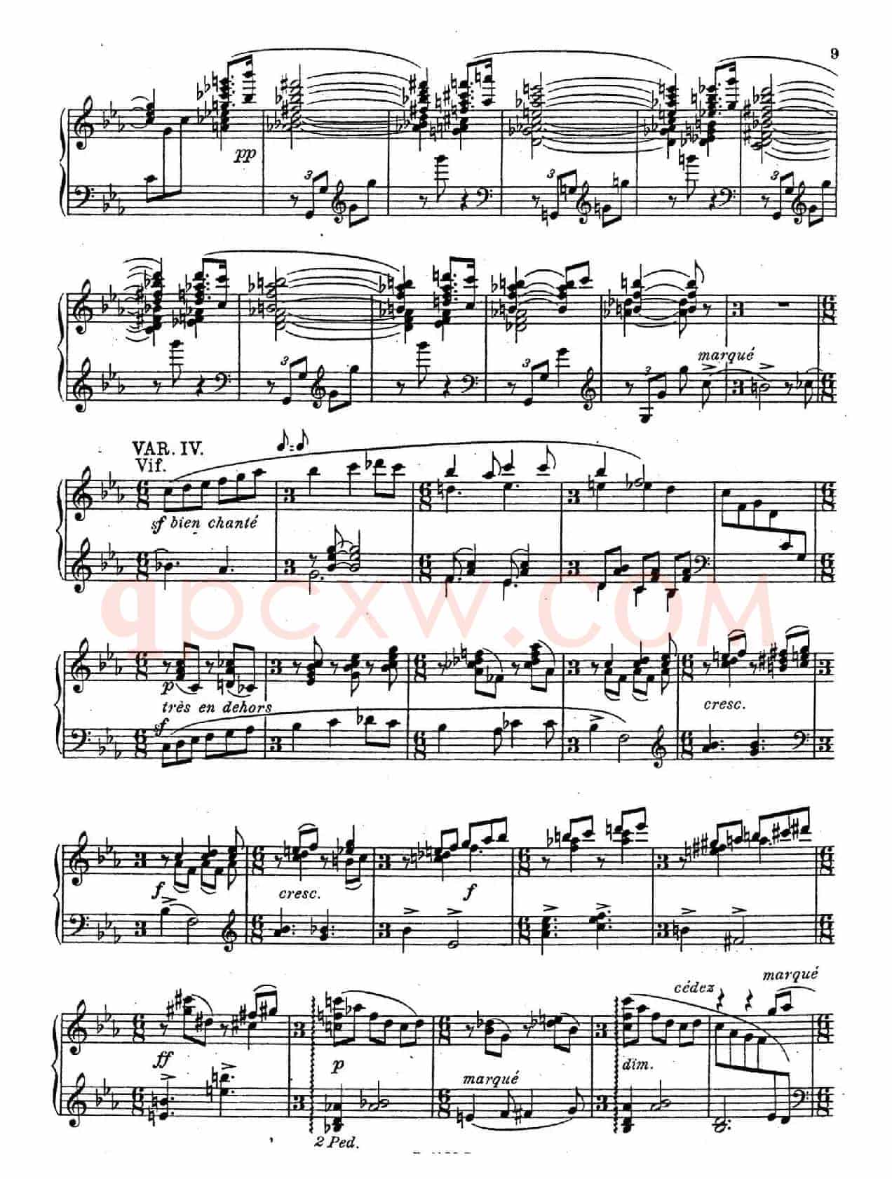 Sonate Romantique Op.3（浪漫奏鸣曲·Ⅰ）