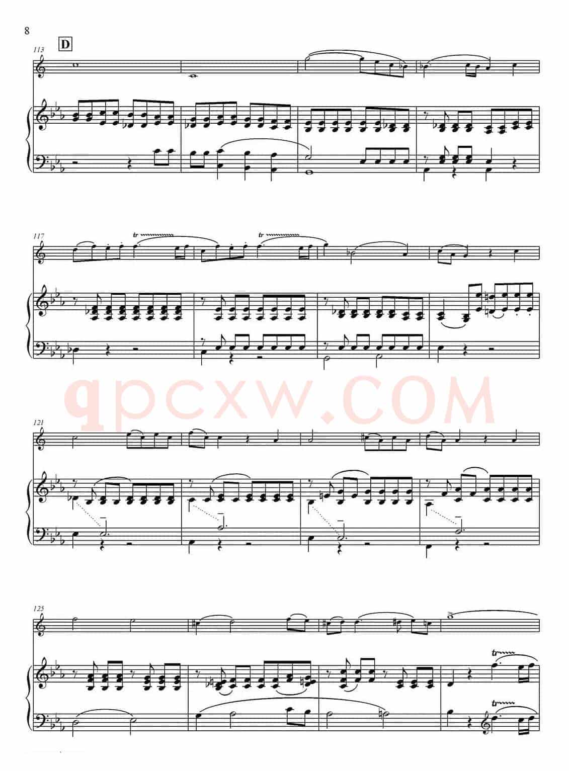 Mozart：Concerto KV495 No.4-1st（中音萨克斯+钢琴伴奏）