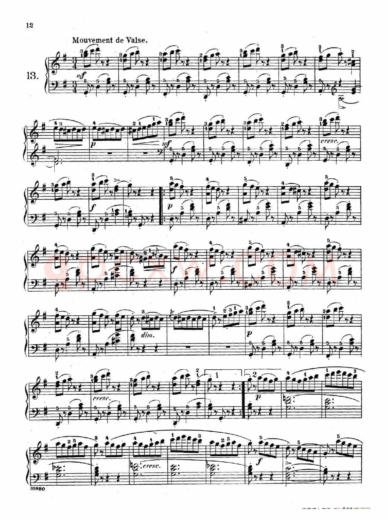 Etudes Enfantines Op.37（儿童钢琴练习曲 第11——14首）