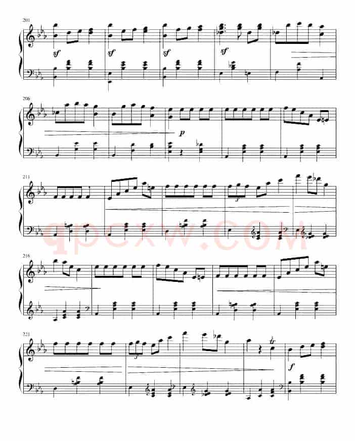 华丽的大圆舞曲（冯明东制谱版）