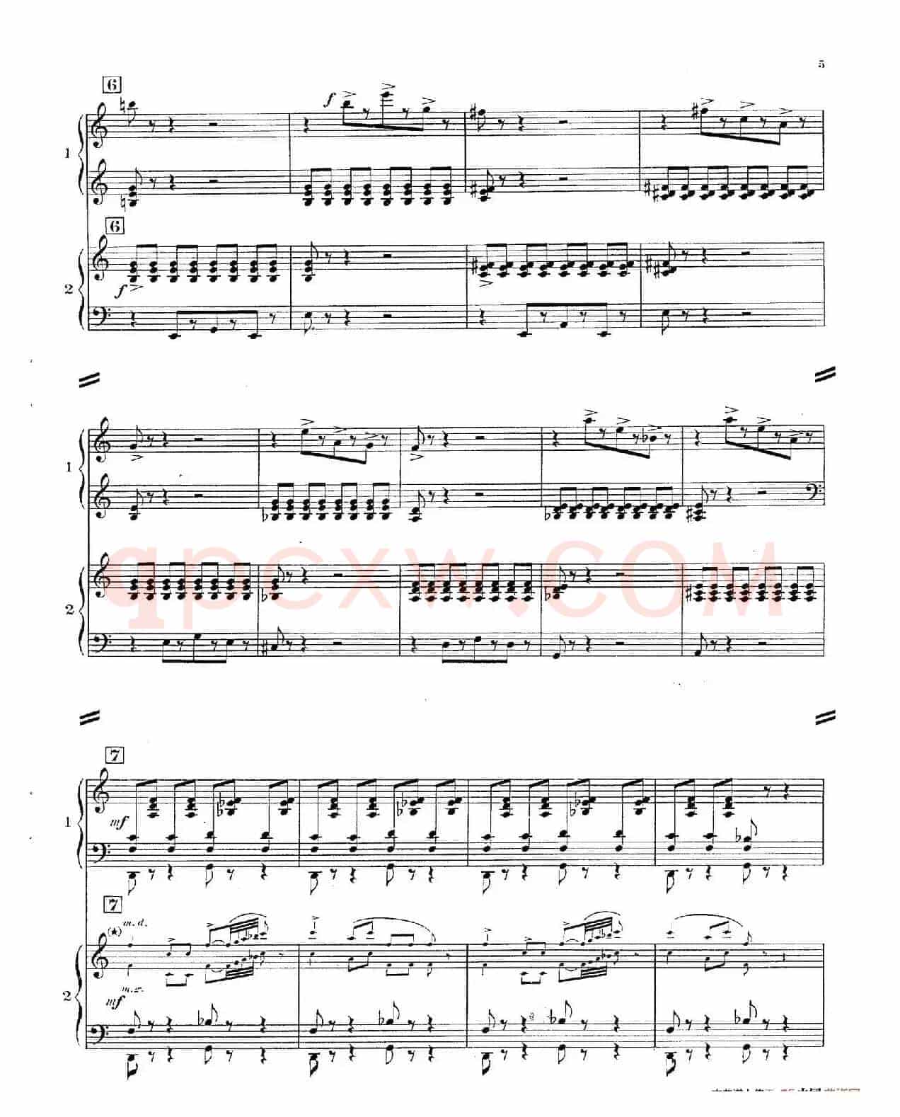 Concerto for 2 Pianos in d Minor(d小调双钢琴协奏曲· 第一乐章)