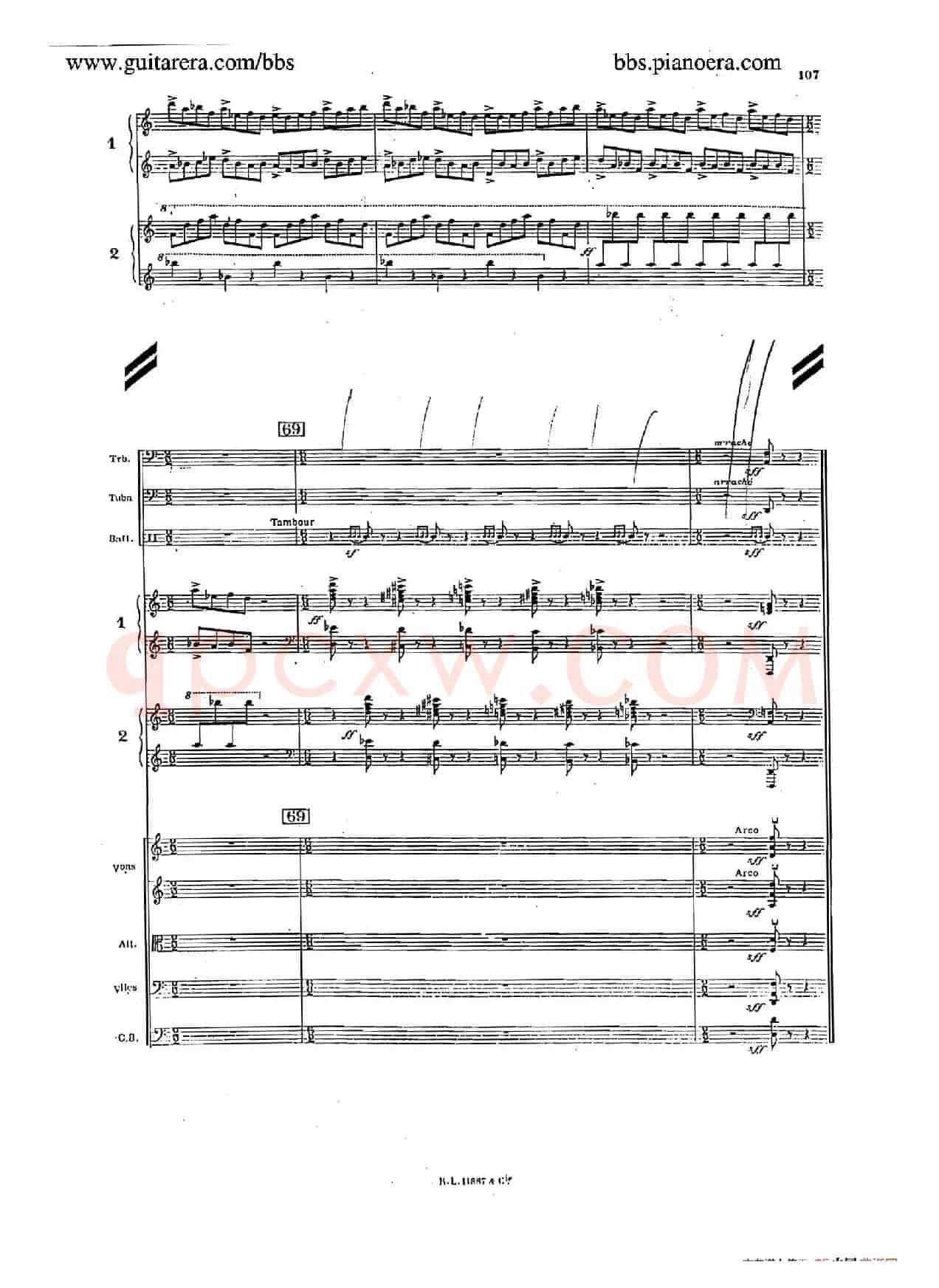 Concerto for 2 Pianos in d Minor(d小调双钢琴协奏曲·总谱)