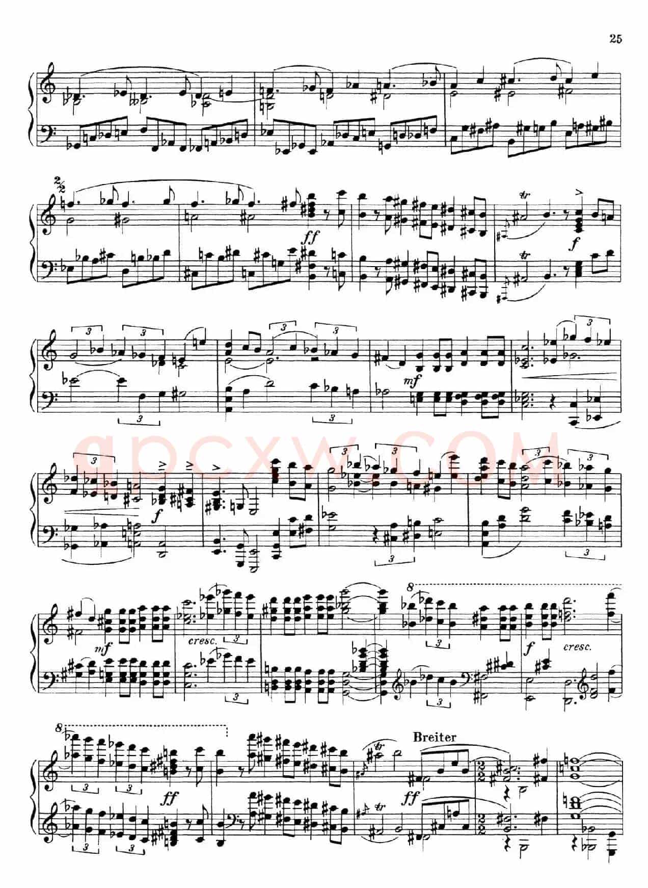 Piano Sonata No.1（第一钢琴奏鸣曲 Ⅴ）