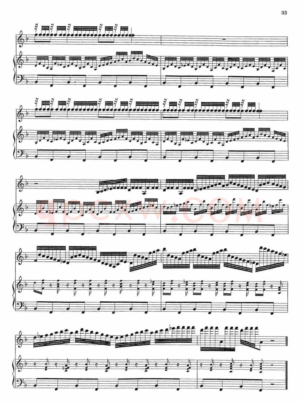 Biber Violin Sonata III（小提琴+钢琴伴奏）