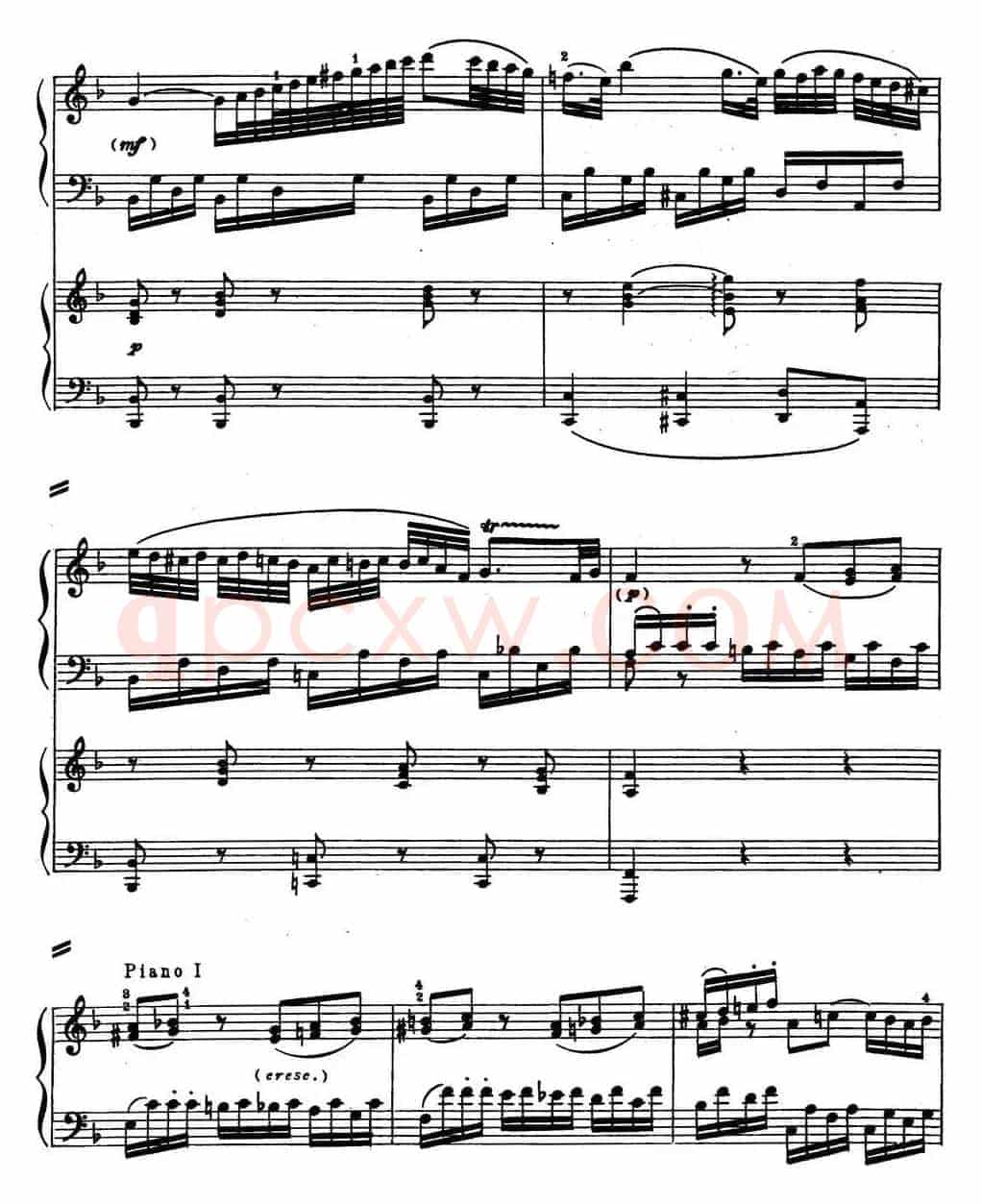 二十八部钢琴协奏曲 No.13（P31-45）