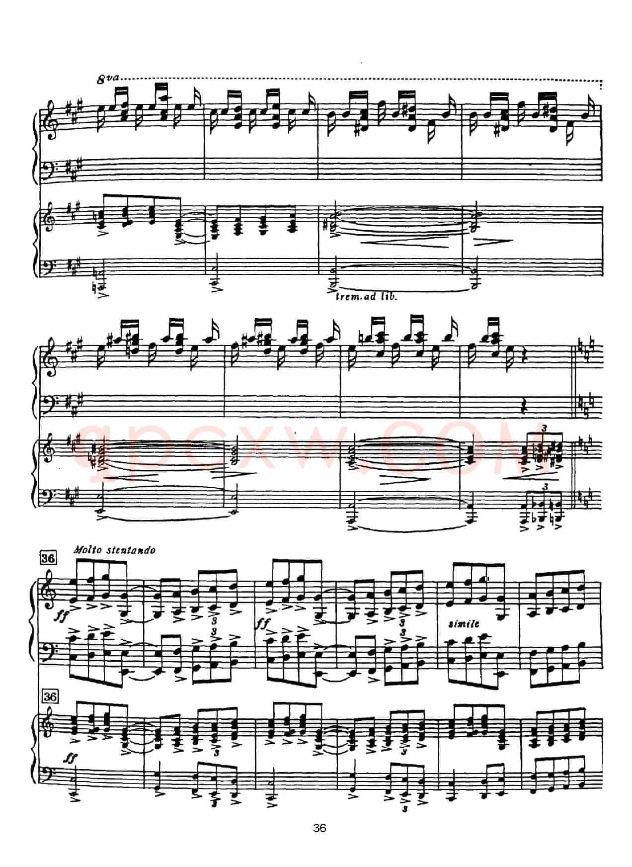 Rhapsody in Blue（蓝色狂想曲）（双钢琴）
