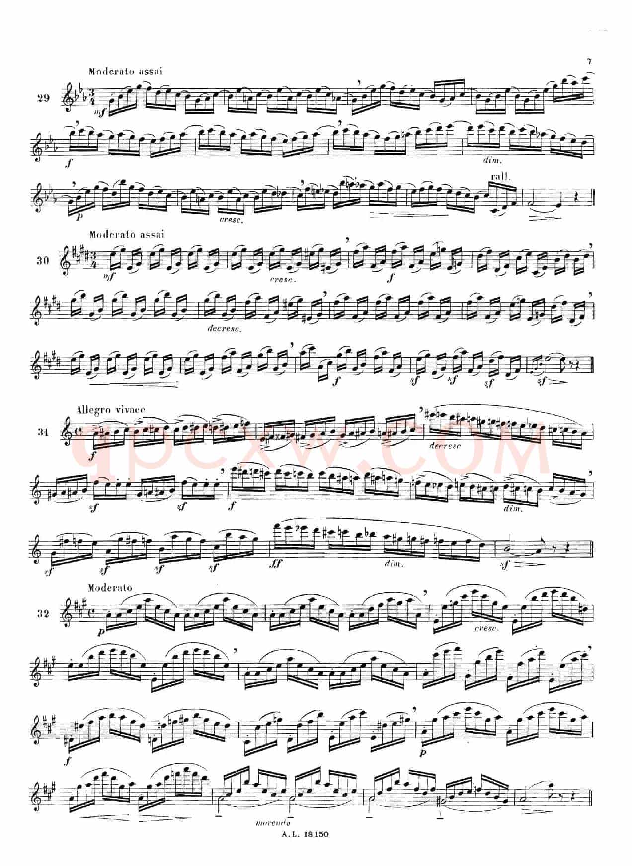 简易练习曲100首