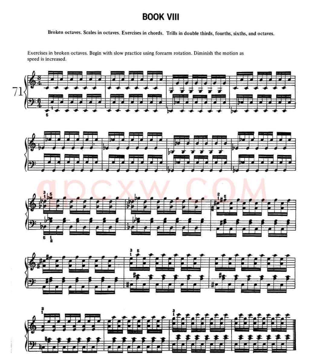 Technical Exercises S.146(李斯特钢琴技巧练习 BOOK Ⅷ)