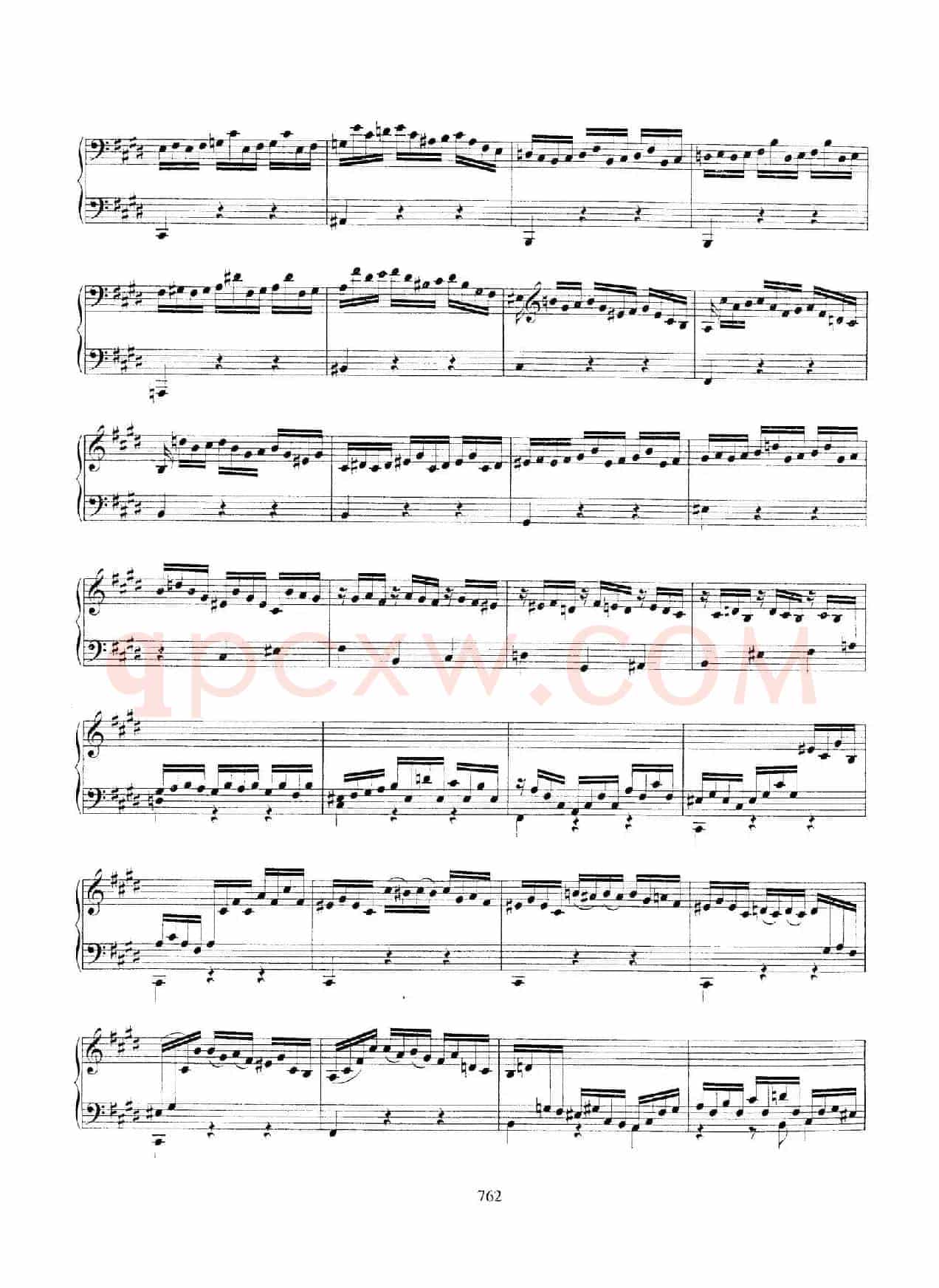 Partita in E Major BWV 1006a（E大调第三无伴奏小提琴组曲·钢琴独奏版）