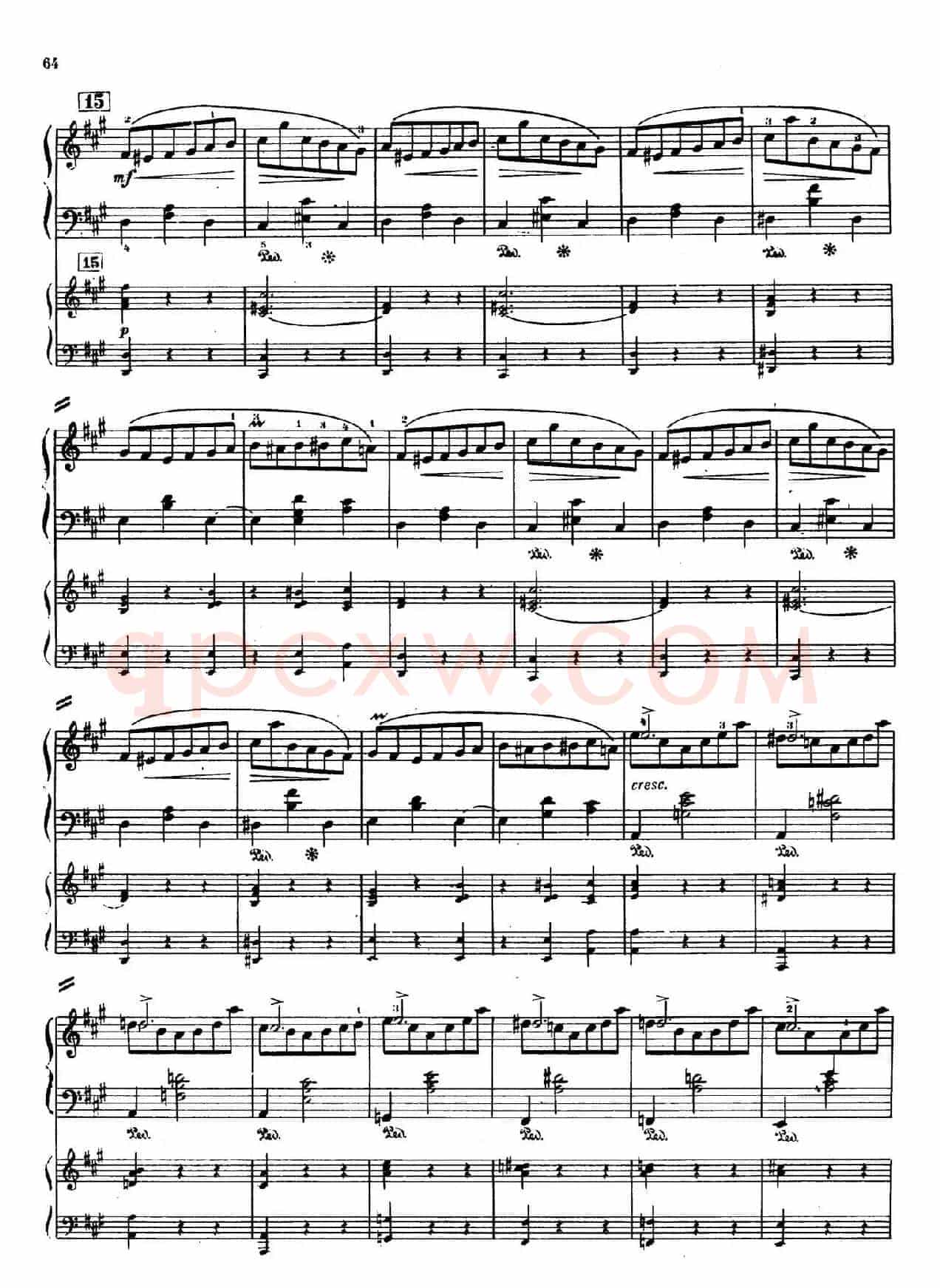 Piano Concerto in a Minor Op.54（a小调钢琴协奏曲·双钢琴）
