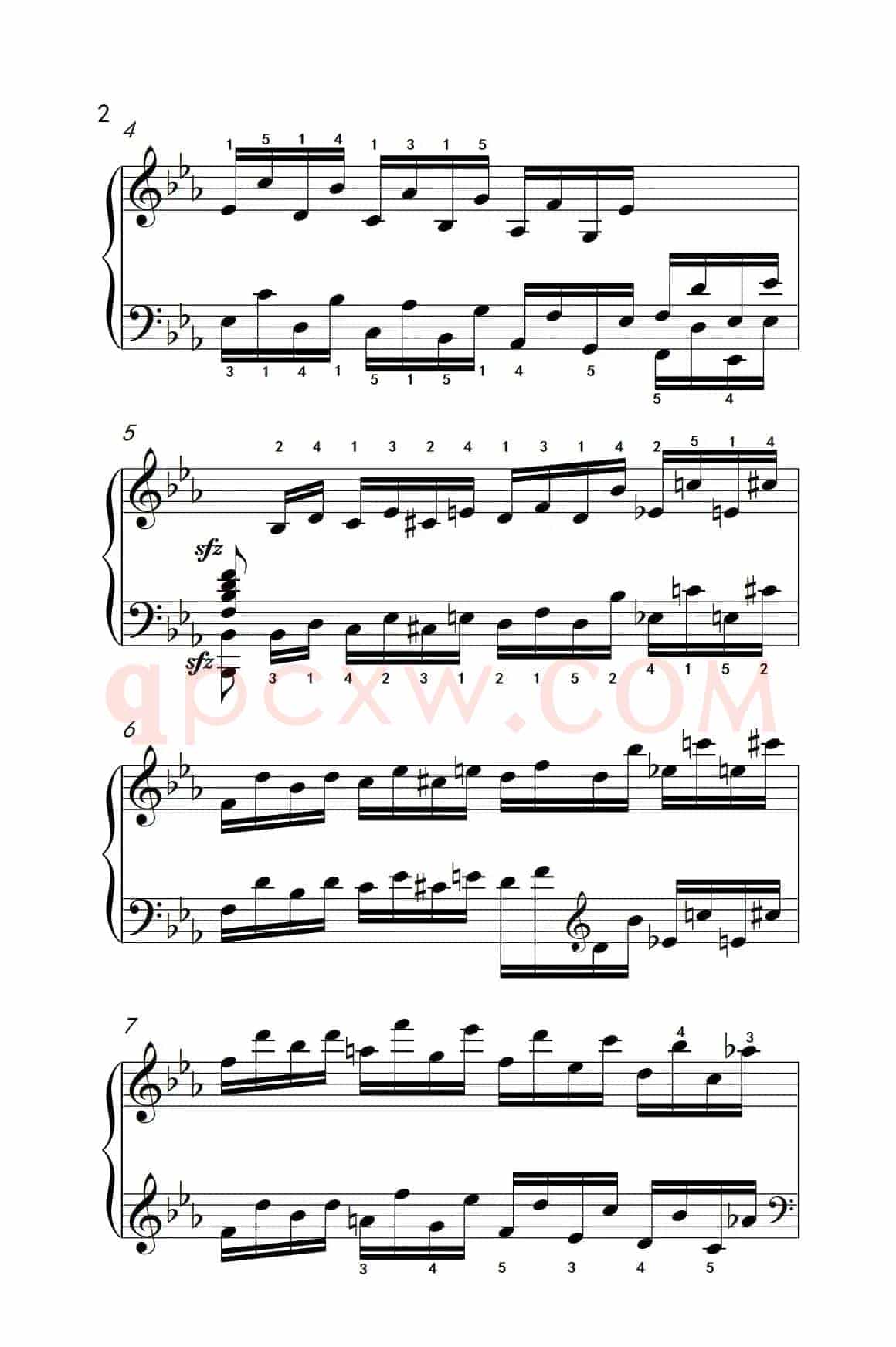 莫什科夫斯基 钢琴练习曲（第七首）