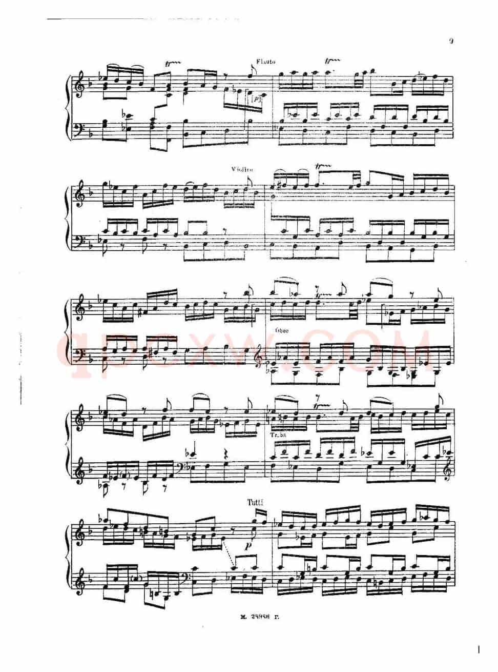 Brenburg Concerto No·2 in F Maj BWV·1047（F大调第二勃兰登堡协奏曲 ·Ⅰ）