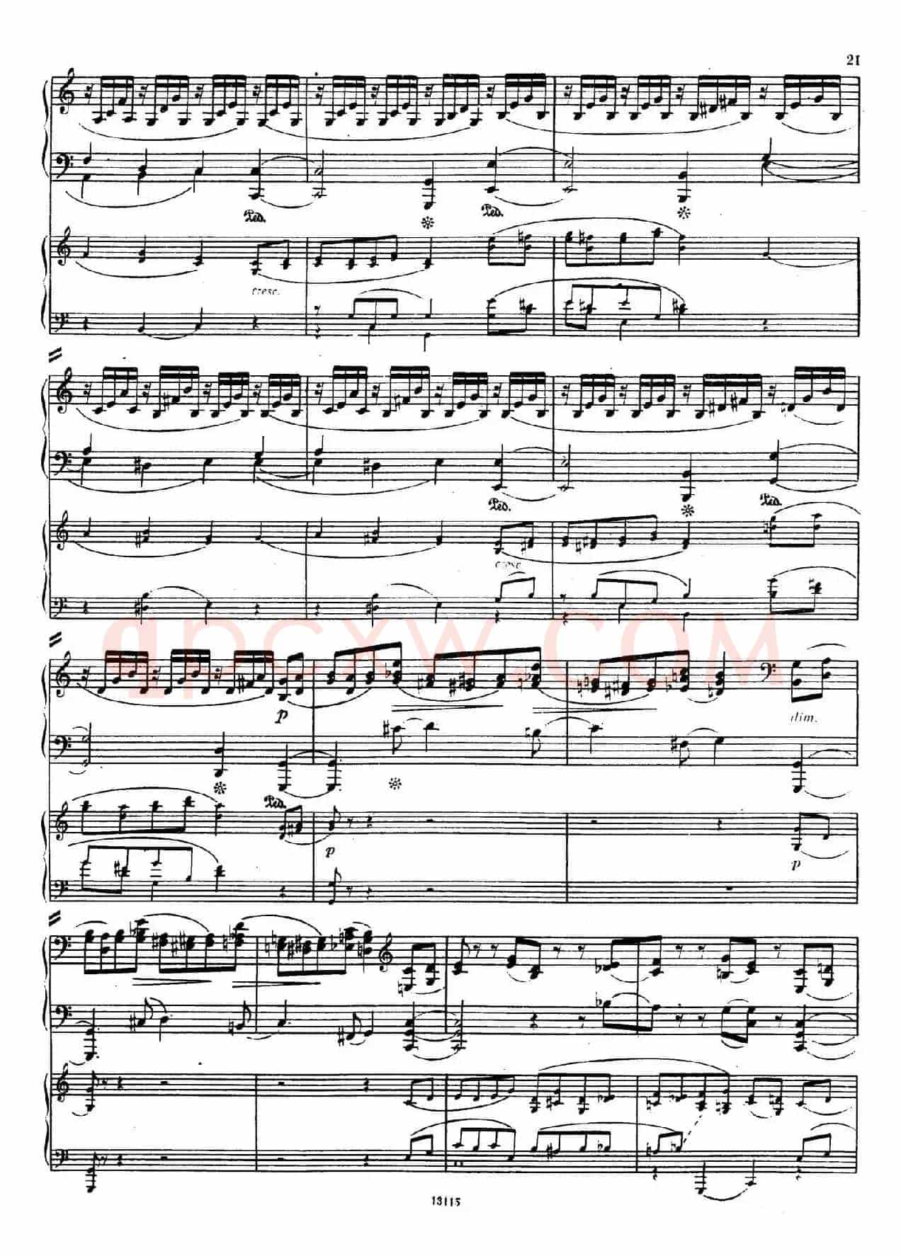 Piano Concerto in a Minor Op.54（a小调钢琴协奏曲·双钢琴）