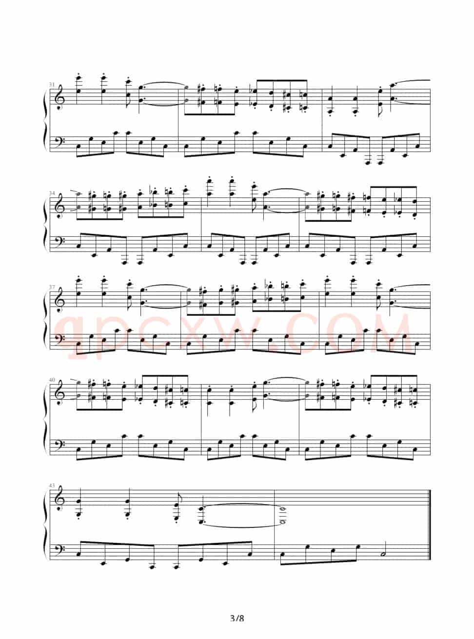 C大调奏鸣曲（曹博来作曲版）