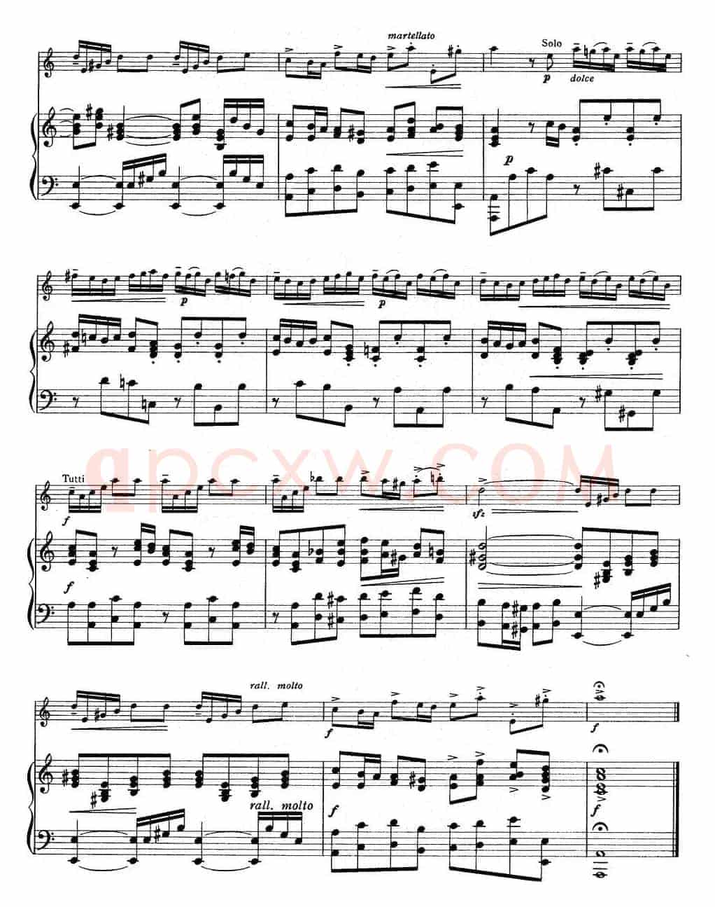 铃木小提琴教材第四册（Suzuki Violin School VOLUME 4）（小提琴+钢琴伴奏）