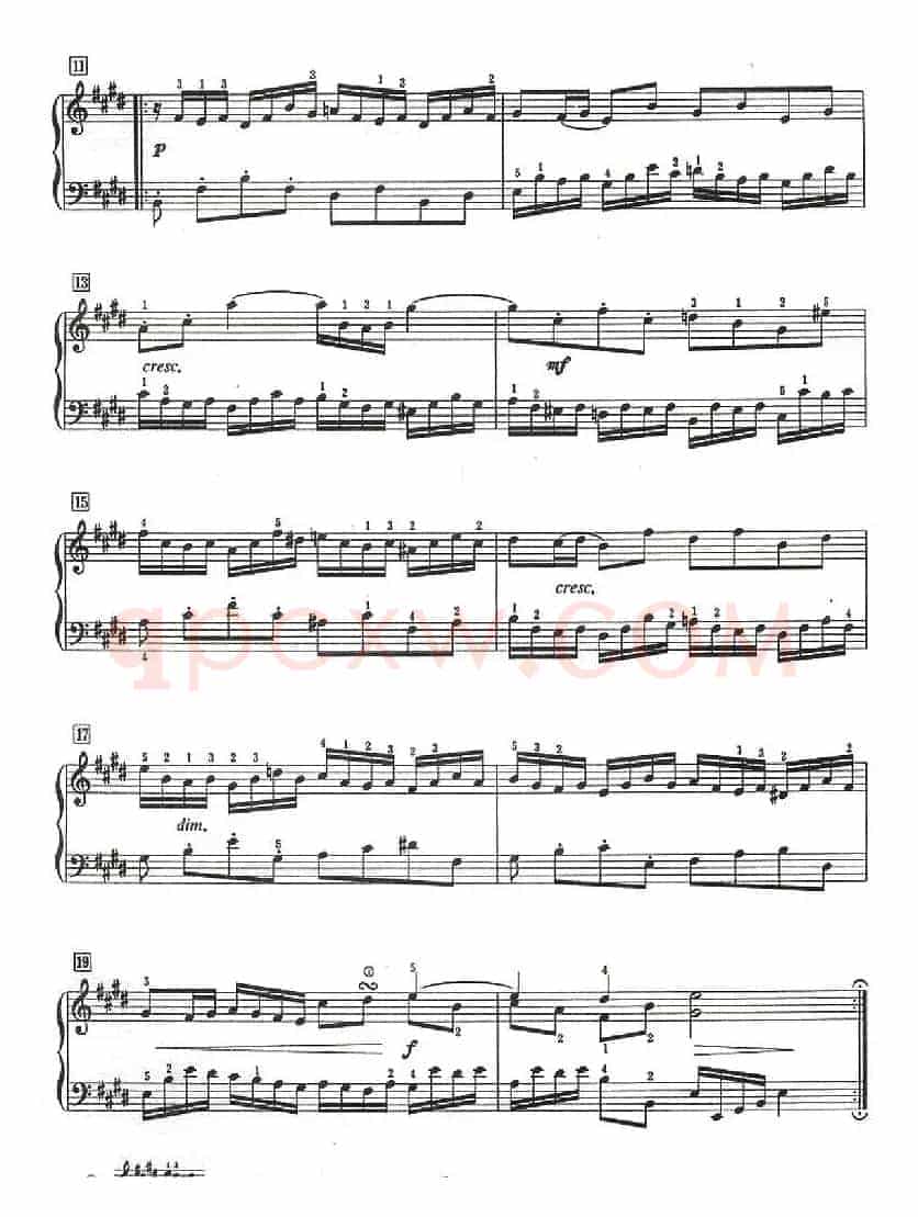 为初学者用的六首小前奏曲