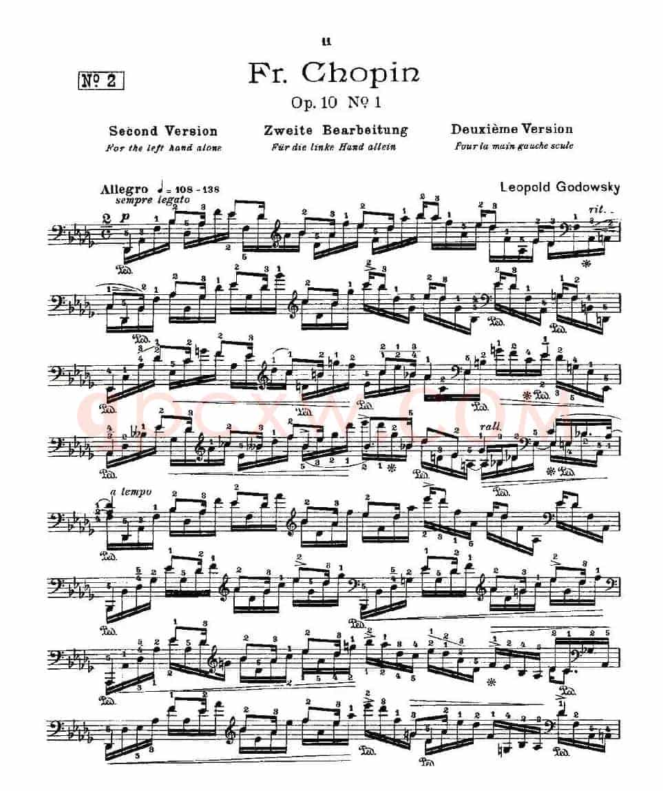 肖邦《练习曲》Fr.Chopin Op.10 No1-2