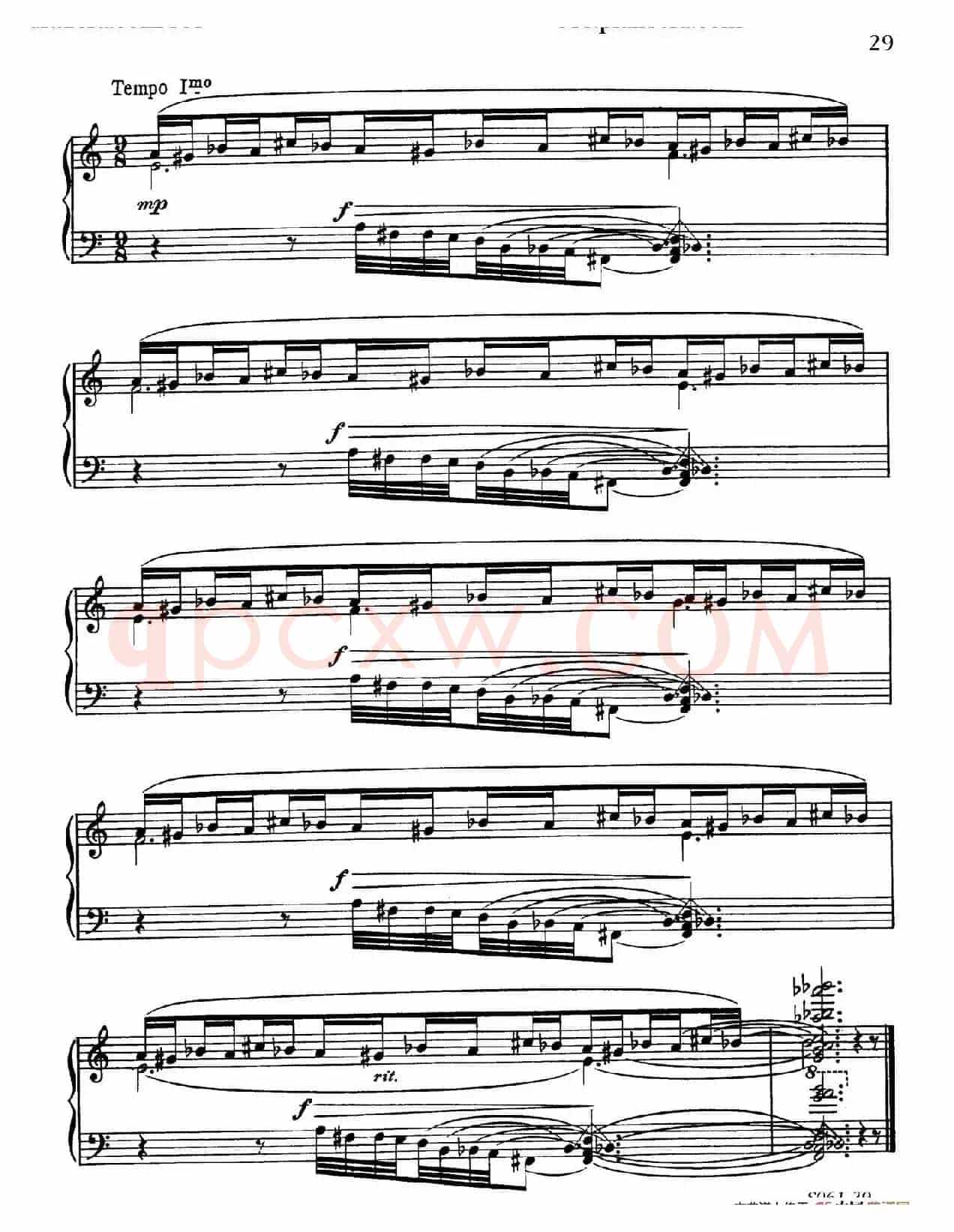 Poems of 1917 Op.41(1917之诗 7. 战场背后的歌谣)