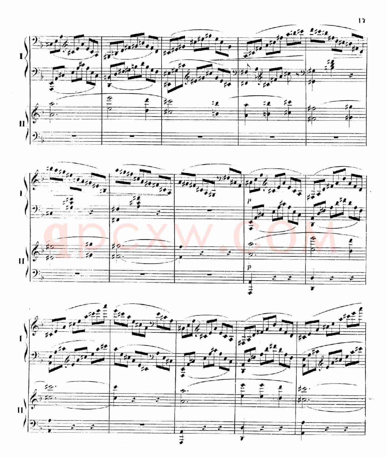Piano Concerto No.2 in F Major Op.35(F大调第二钢琴协奏曲·Ⅰ·双钢琴)