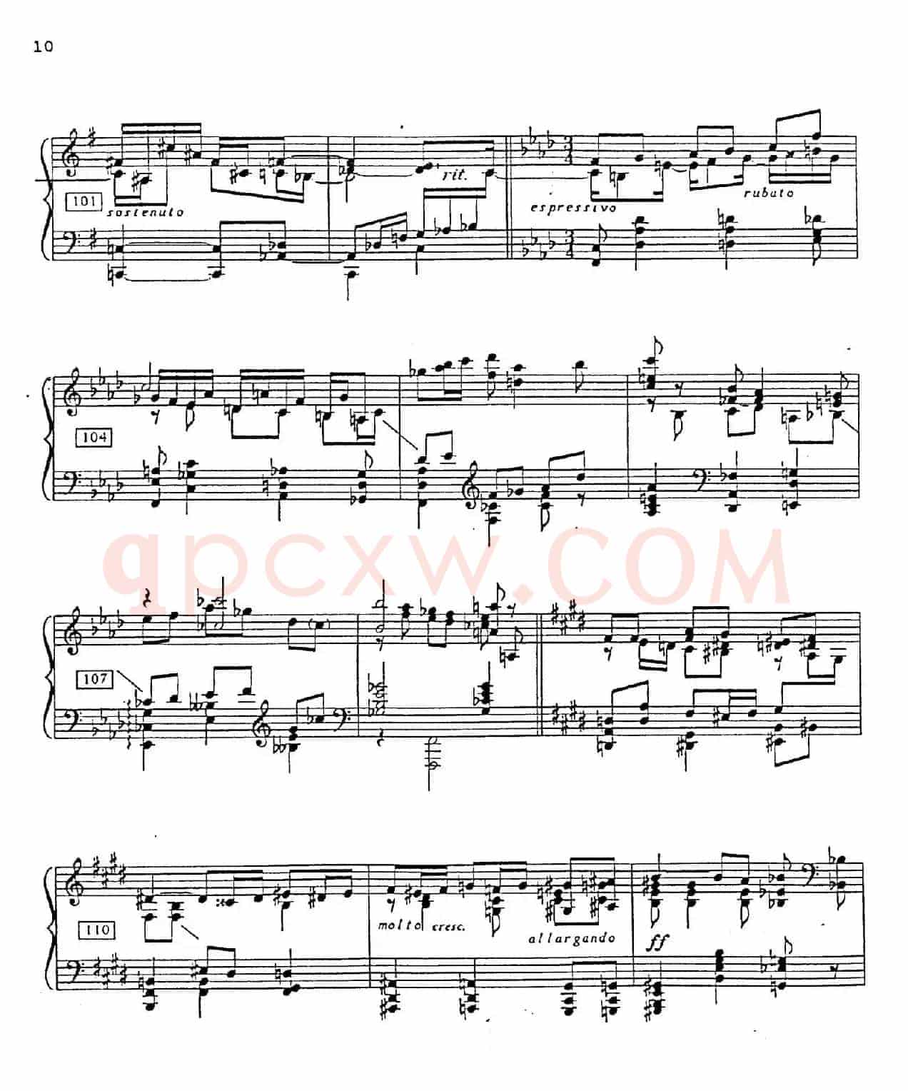 Carmen Variations 12 Pieces(12首卡门主题变奏曲·4)