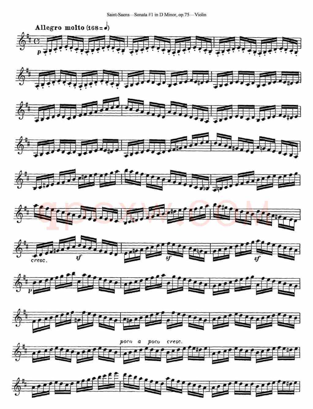 Violin Sonata No.1 in D Minor Op.75
