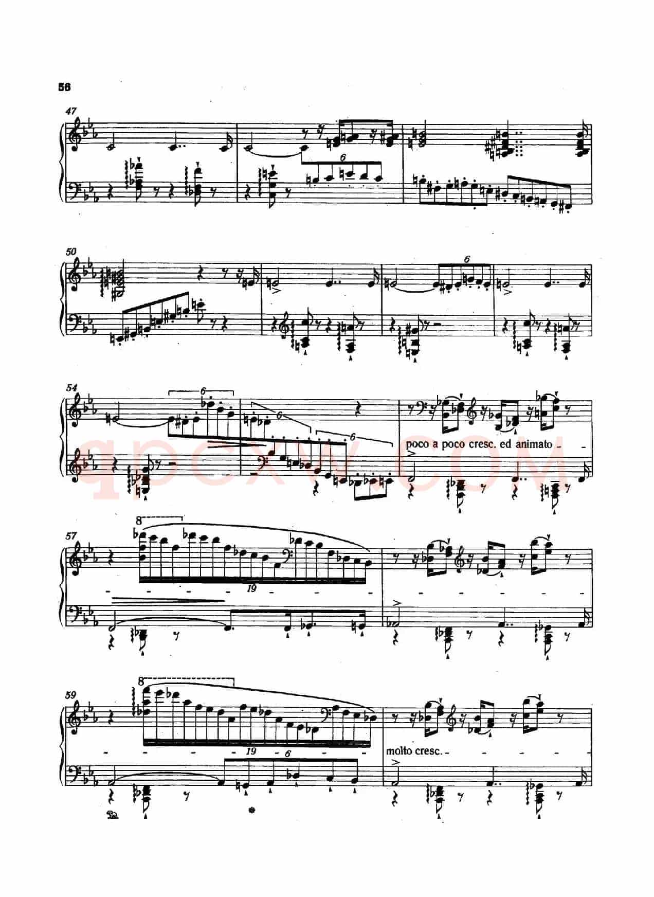 12 Etudes d'execution Transcendante S.139(12首超技练习曲·7)