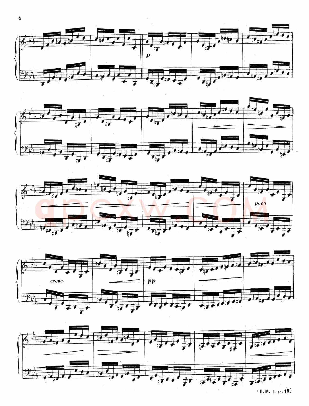 3 Grandes Etudes Op.76 No.3(3首华丽练习曲·3)