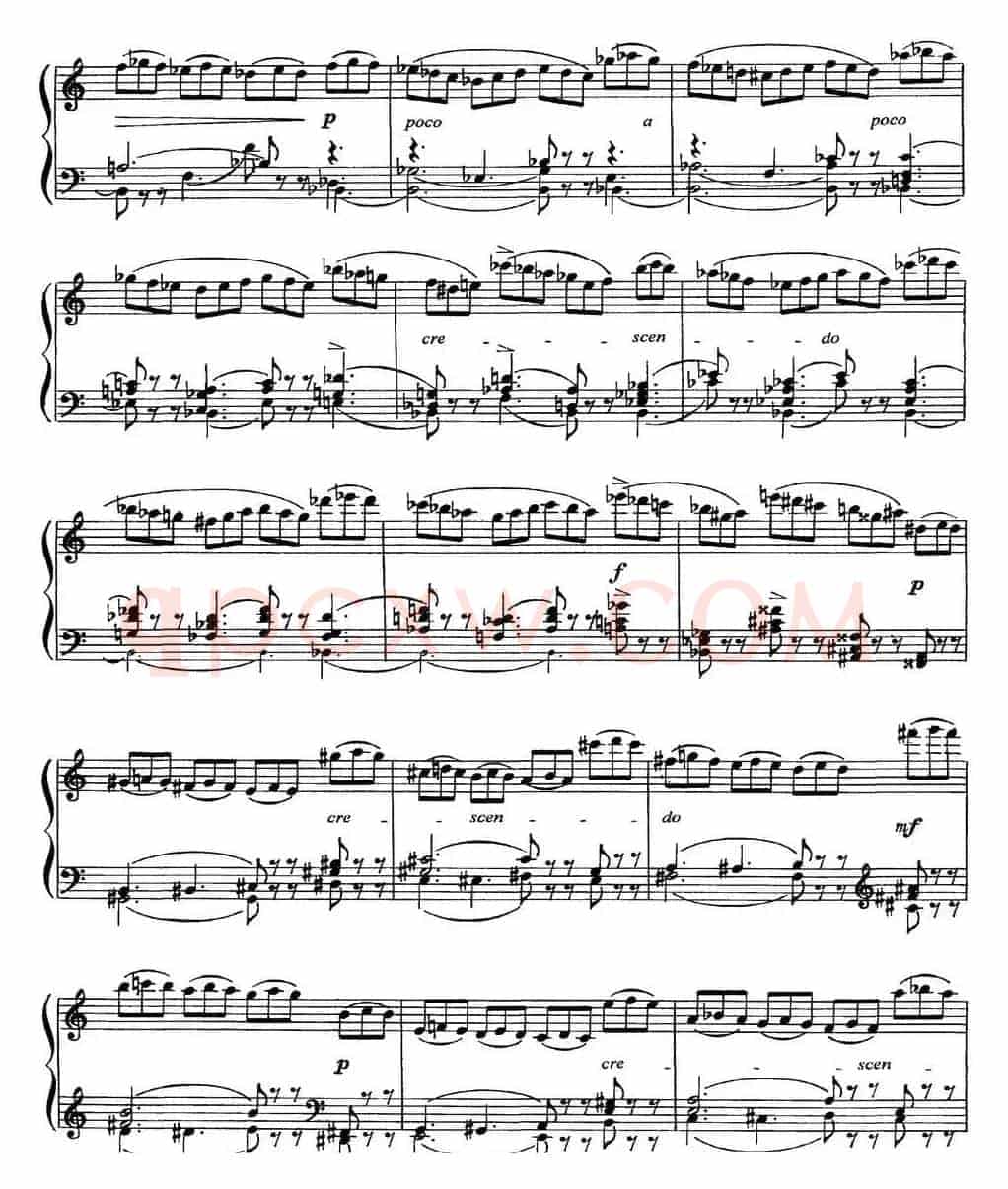 柴可夫斯基18首钢琴小品Op.72(10.Scherzo-fantaisie)