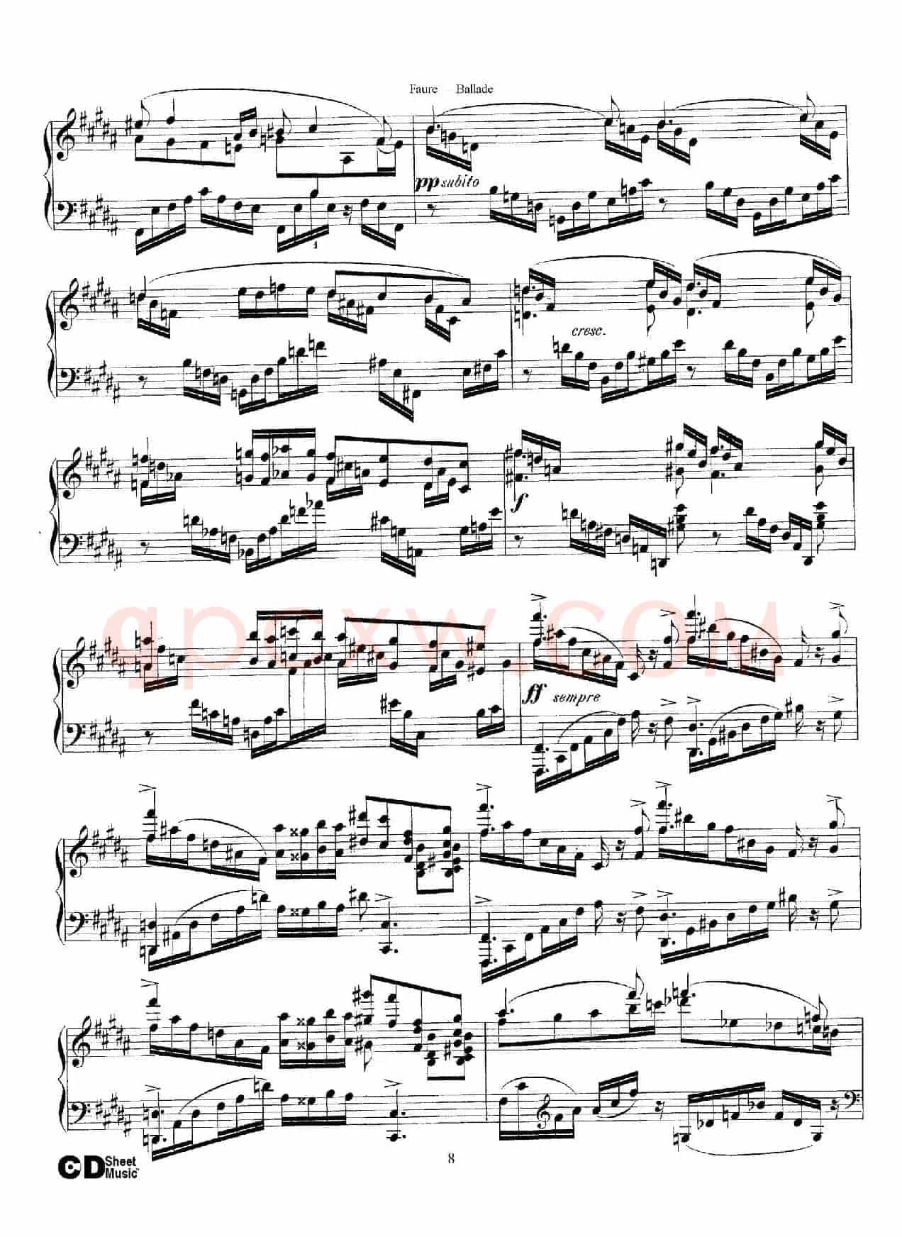 Ballade Op.19（叙事曲）