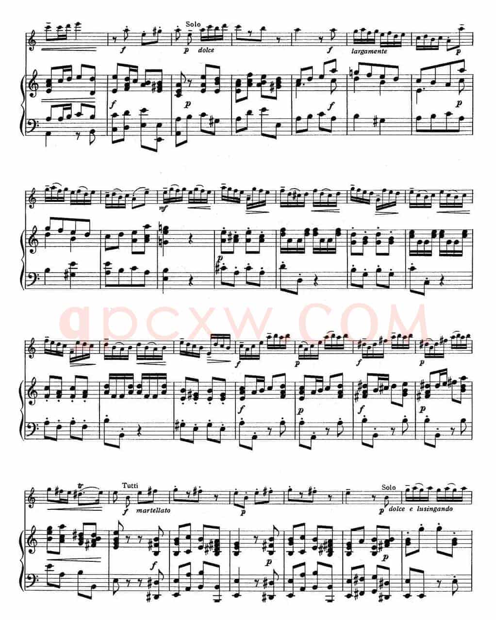 铃木小提琴教材第四册（Suzuki Violin School VOLUME 4）（小提琴+钢琴伴奏）