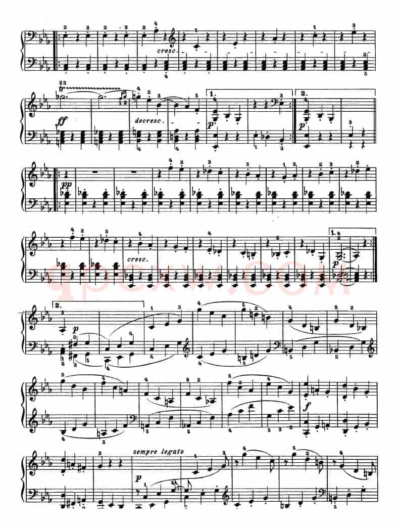SONATE（第十三钢琴奏鸣曲-Op.27 No.1）