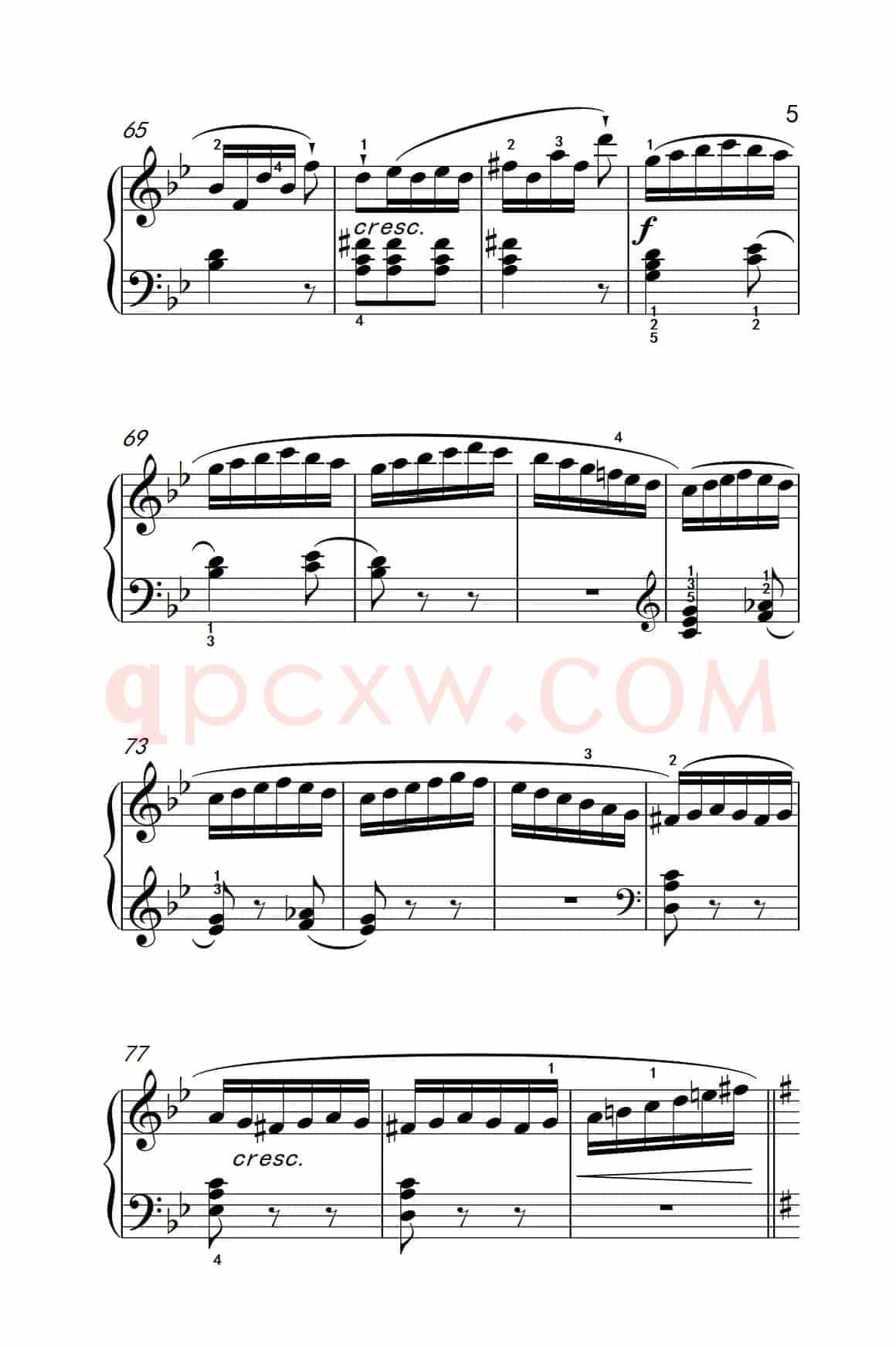 第四级 2.回旋曲（中央音乐学院 钢琴（业余）考级教程 4-6级）
