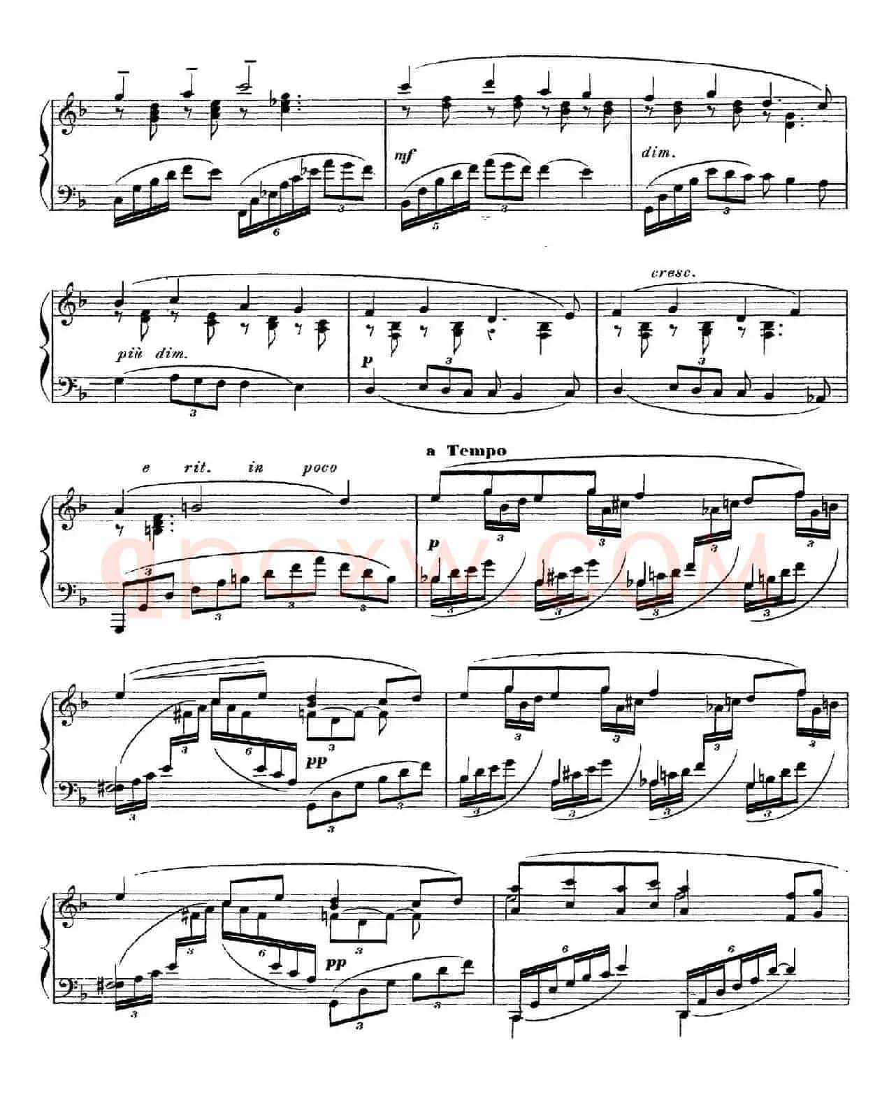 Ballade in F Major（F大调叙事曲）