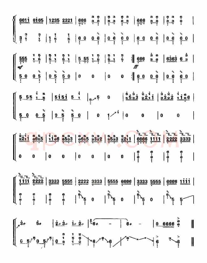 雪山春晓（【上海筝会】考级六级曲目）