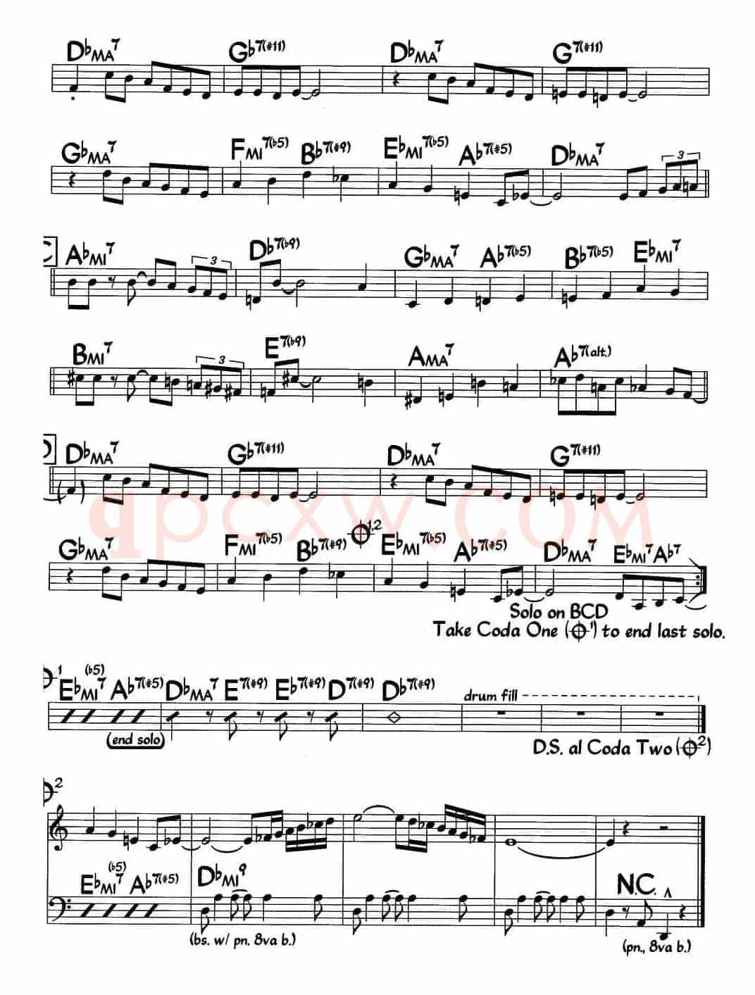 Ecaroh（爵士钢琴曲）