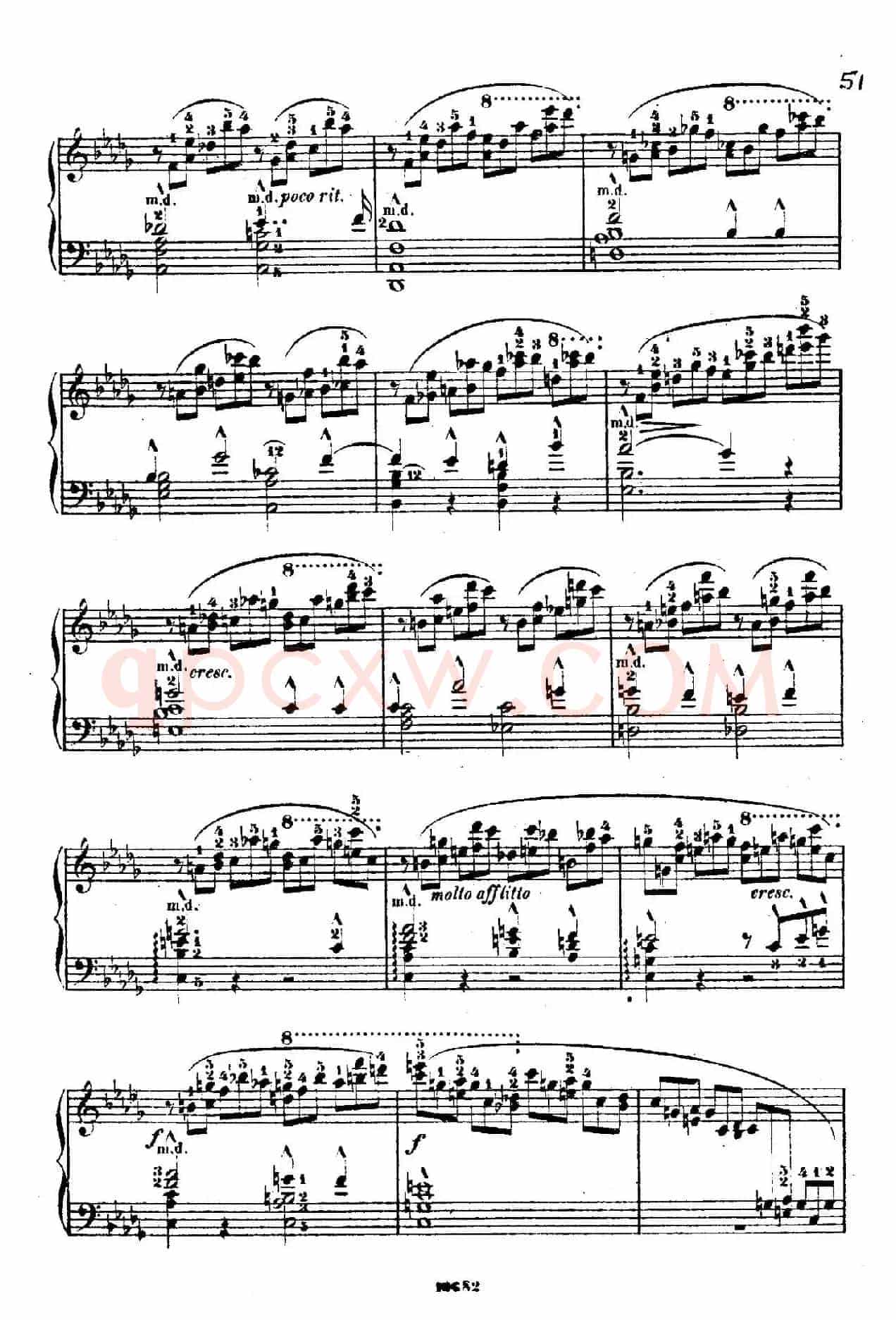 Douze Etudes de Salon Op.5(12首沙龙练习曲·10)