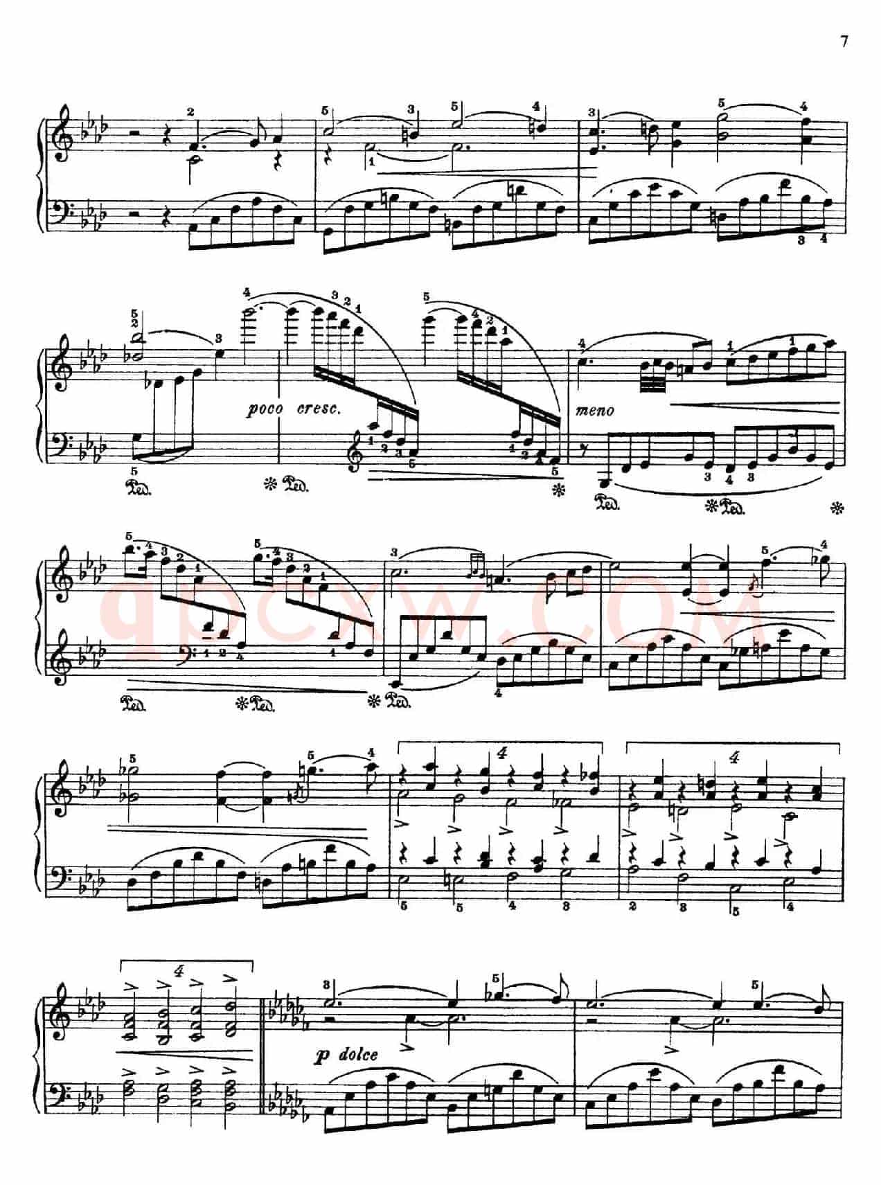 The Flowers （花之组曲）（Op.85.Nr.2-石竹）