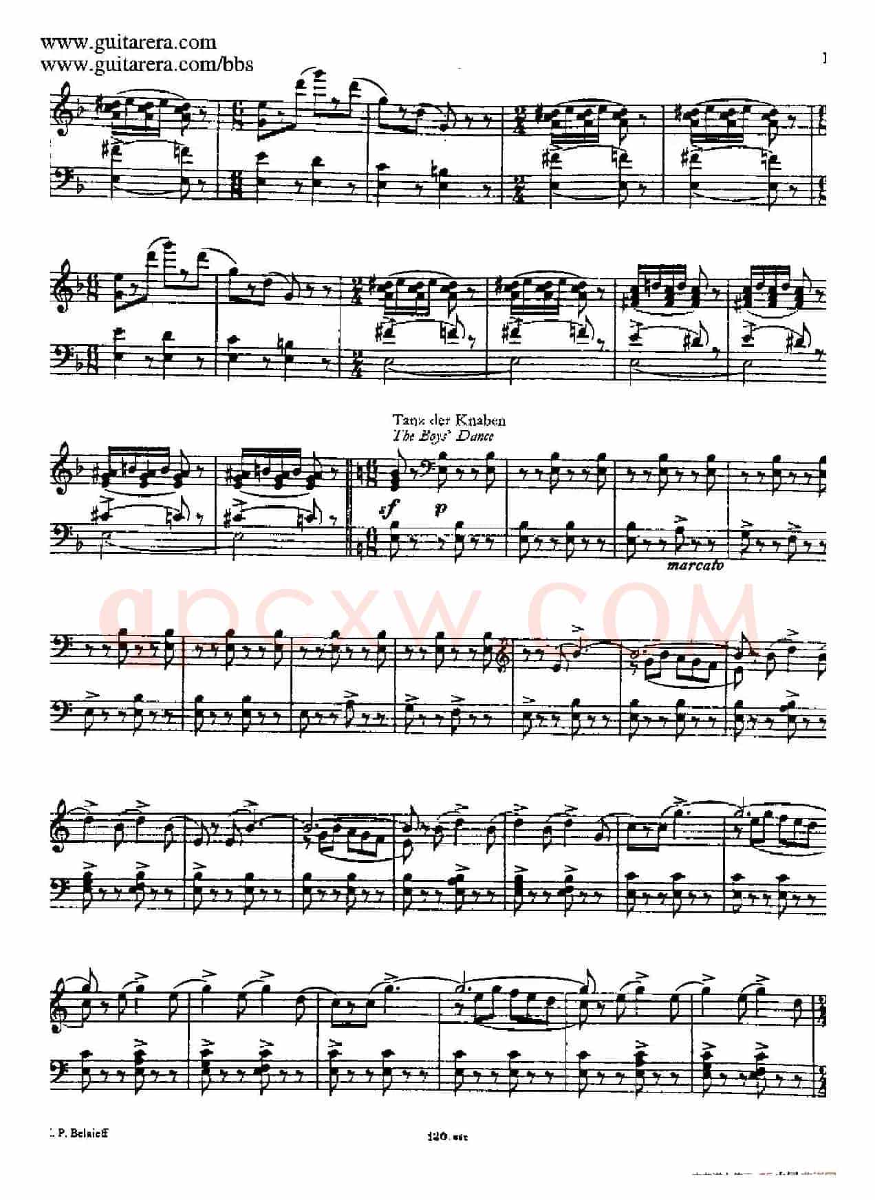 波罗维茨舞曲 (根据歌剧《伊戈尔王子》同名女声合唱改编)