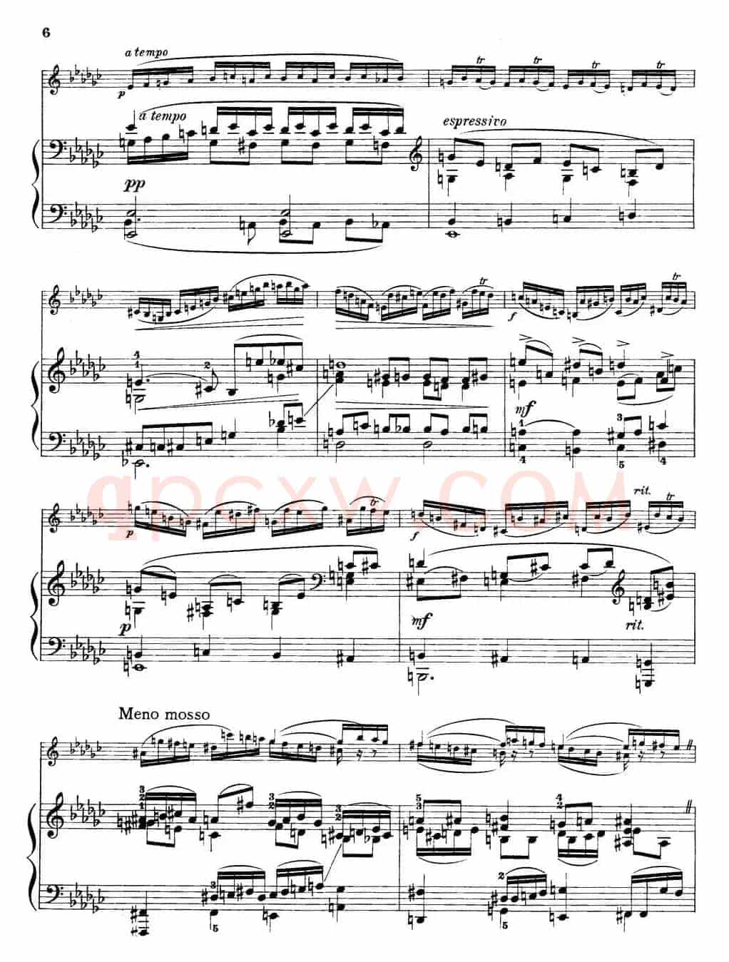 Etude melodique（小提琴+钢琴伴奏）