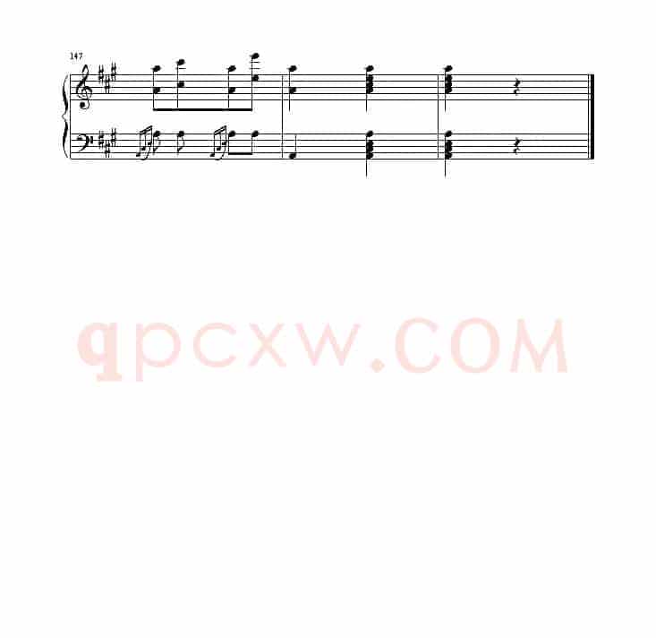 土耳其进行曲(还没考级记谱版)