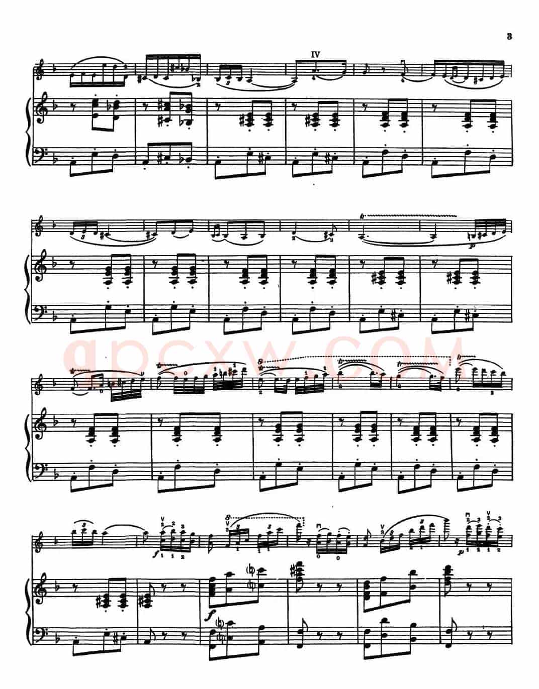 Carmen Concert Fantast Op.25（序曲）（小提琴+钢琴伴奏）