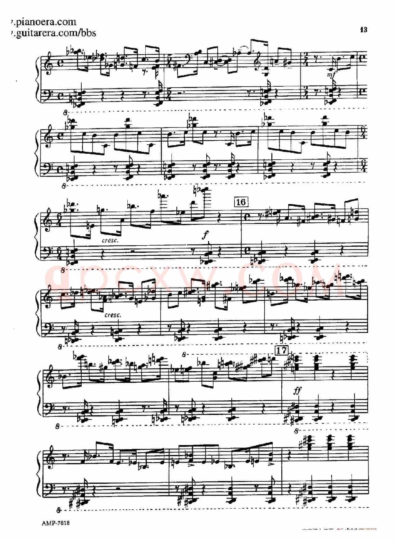 Piano Sonata(钢琴奏鸣曲· 第一乐章)