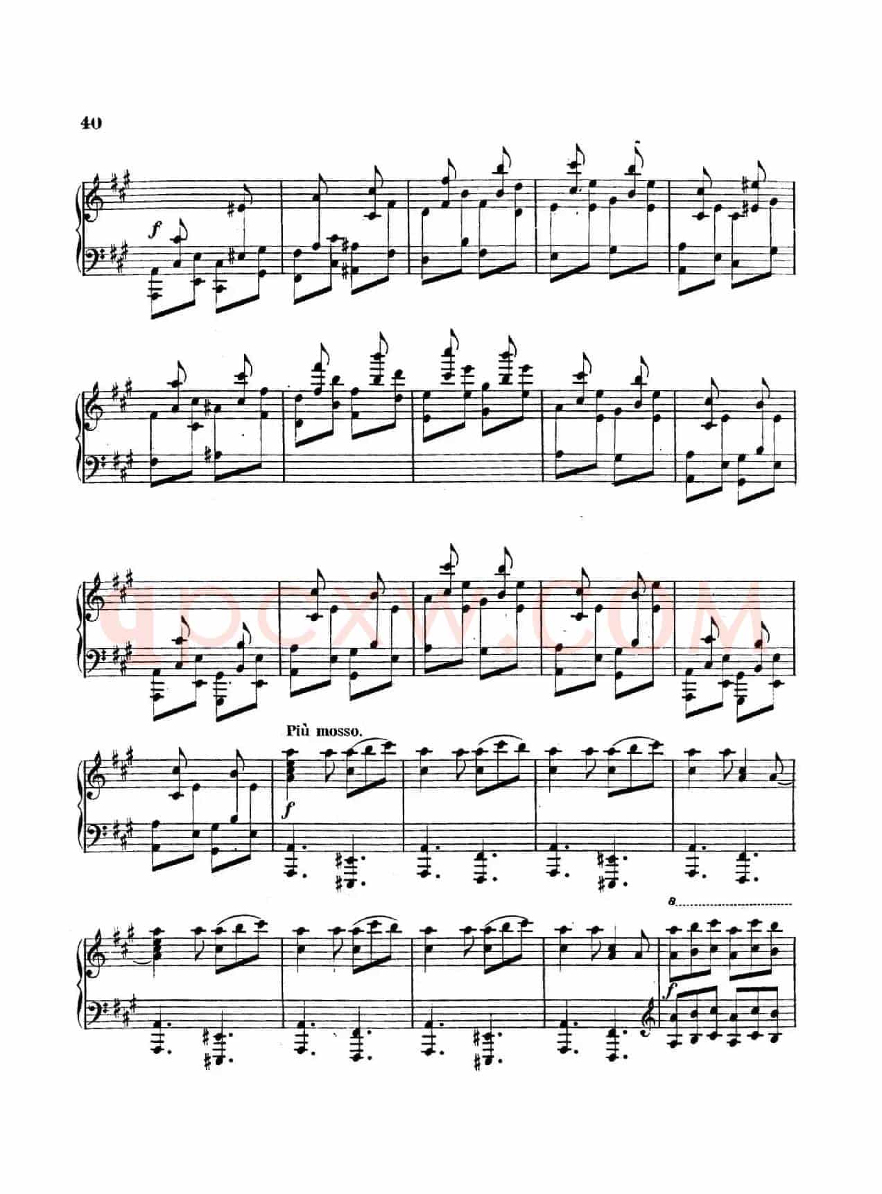 Variations on Yankee Doodle from Miscellenies Op.93(扬基嘟得主题变奏曲)